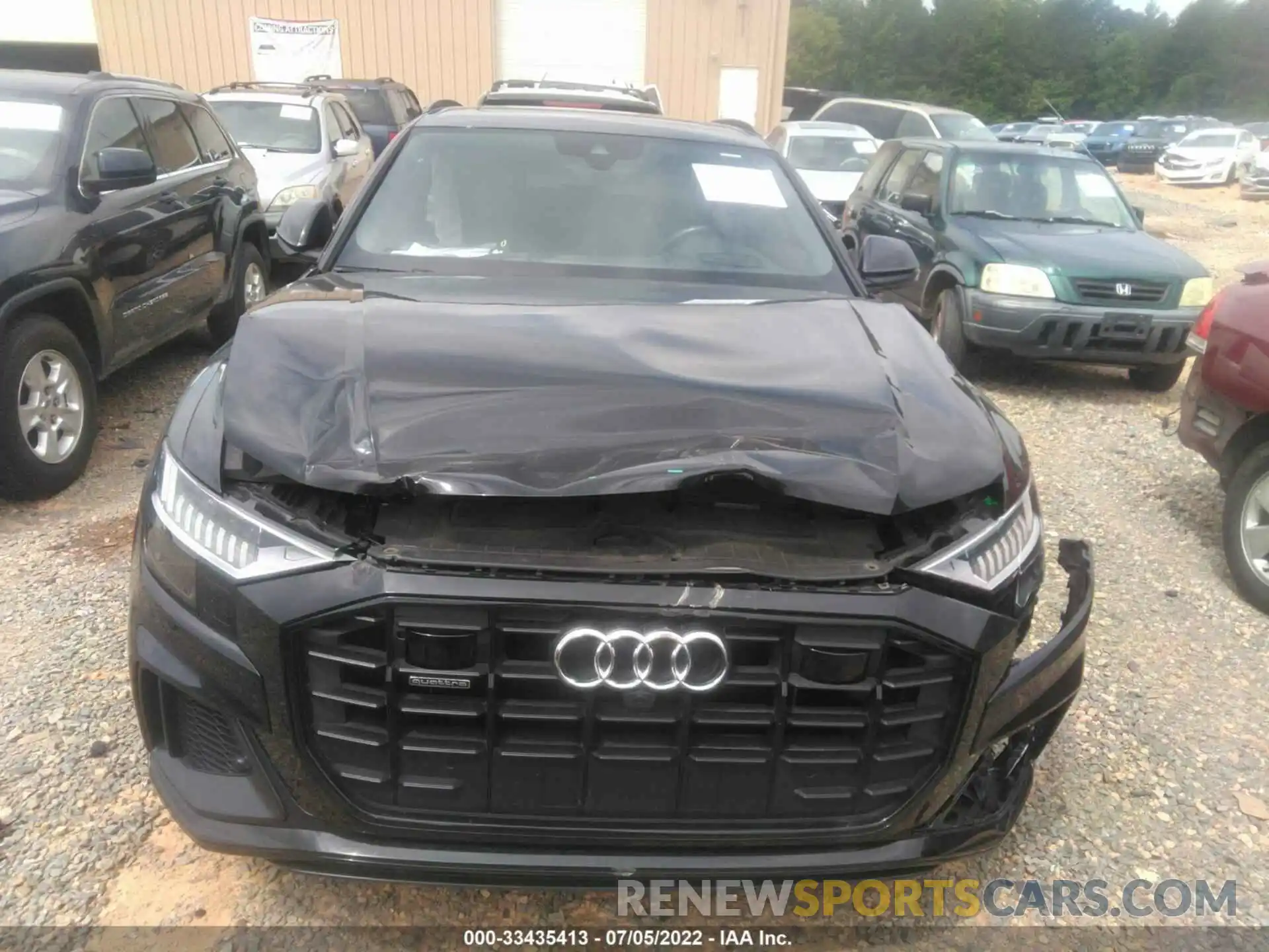 6 Photograph of a damaged car WA1FVAF19LD024810 AUDI Q8 2020