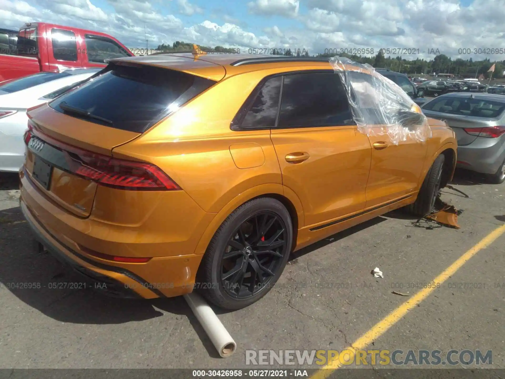 4 Photograph of a damaged car WA1FVAF19LD025214 AUDI Q8 2020