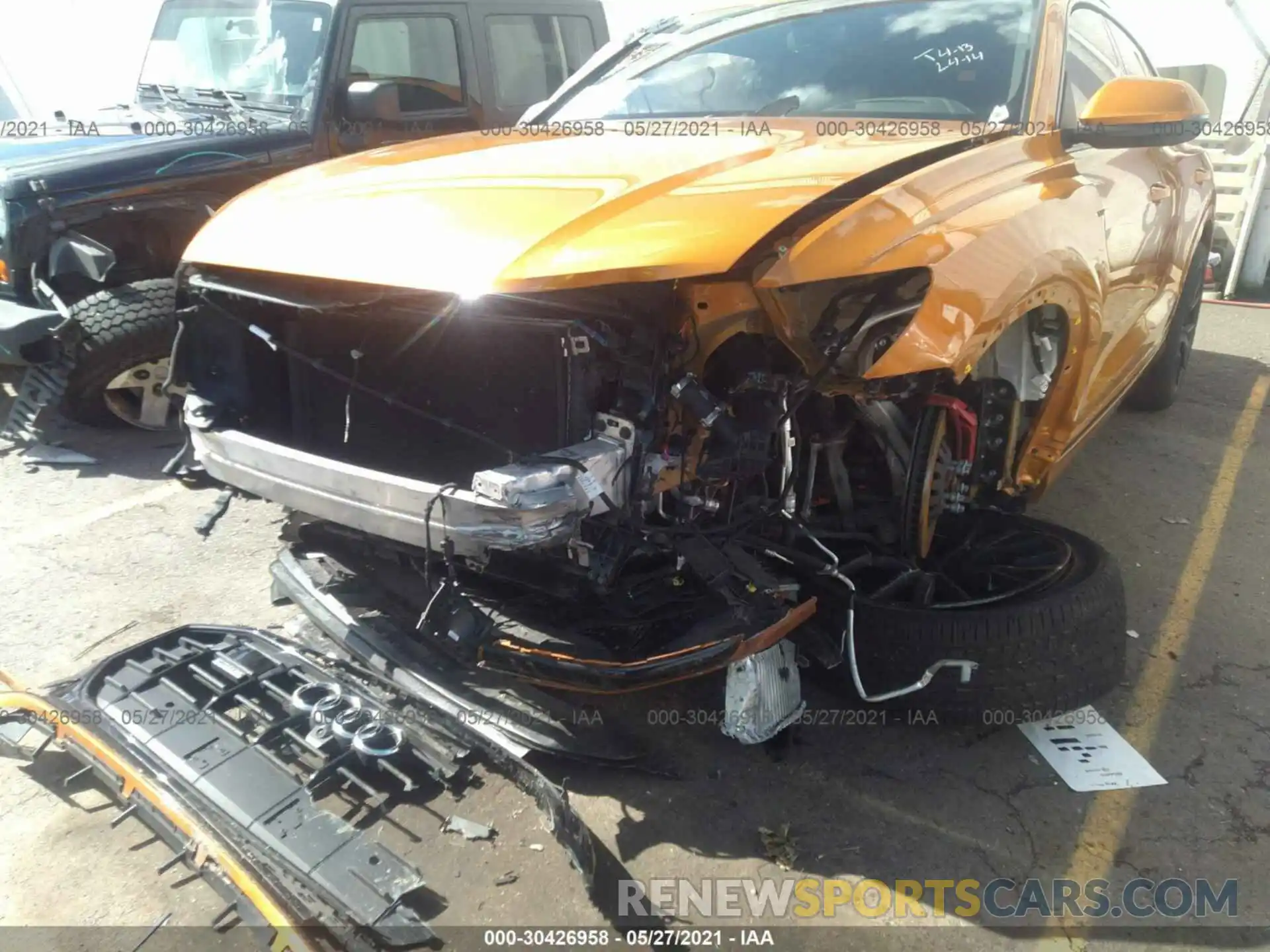 6 Photograph of a damaged car WA1FVAF19LD025214 AUDI Q8 2020