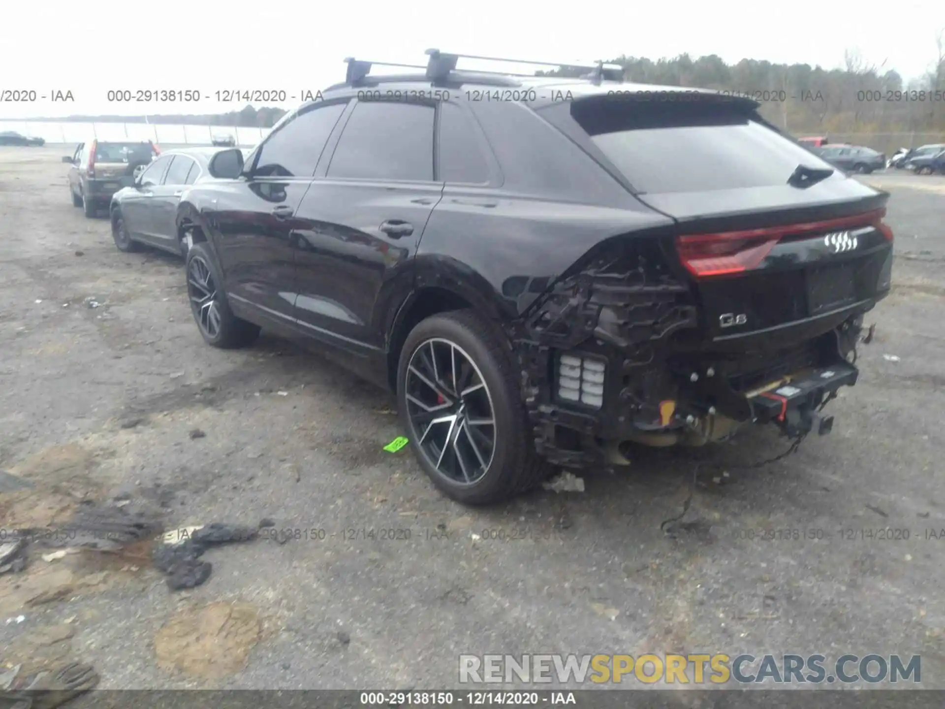 3 Фотография поврежденного автомобиля WA1FVAF1XLD008583 AUDI Q8 2020