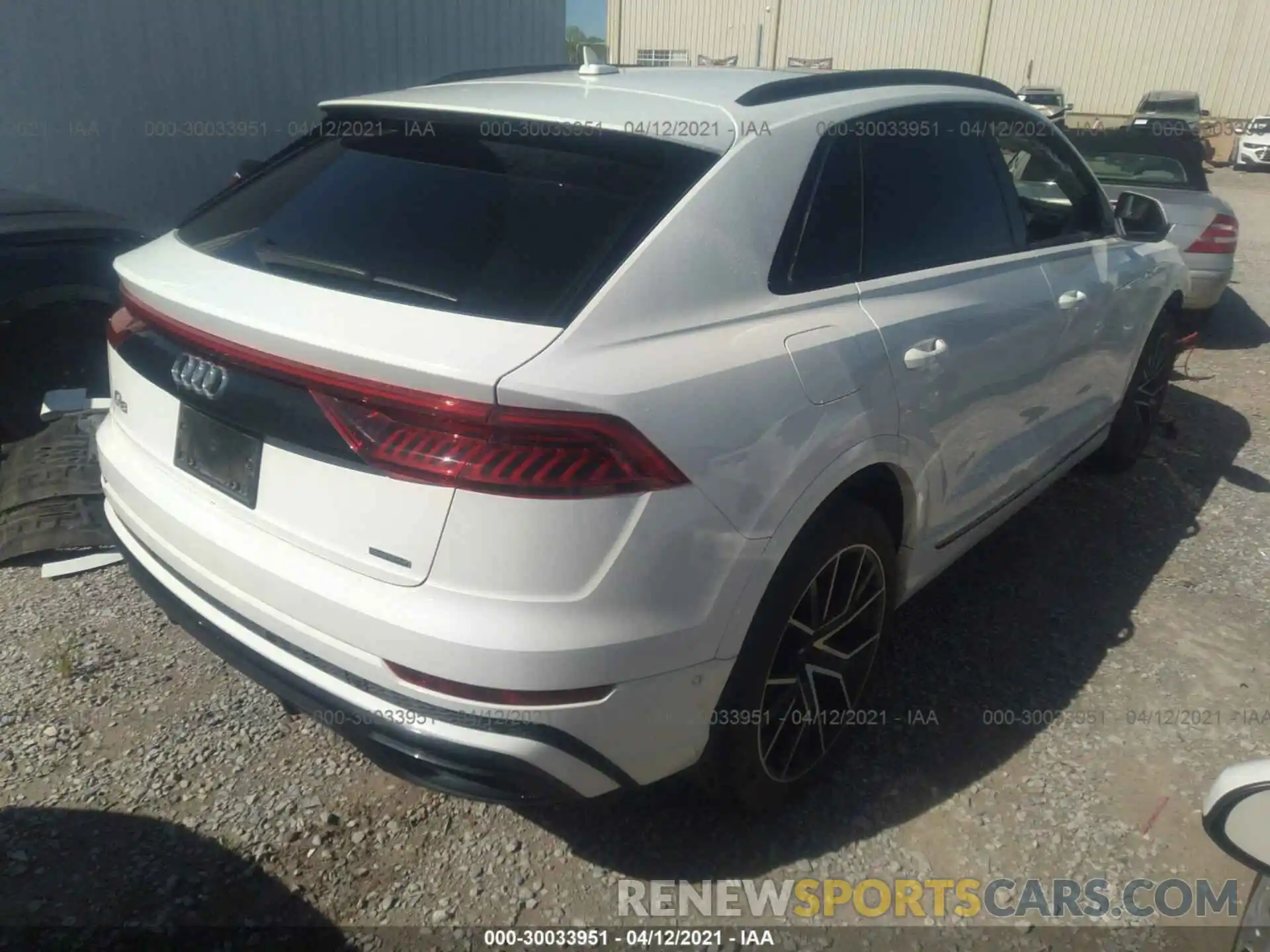 4 Photograph of a damaged car WA1FVAF1XLD016330 AUDI Q8 2020