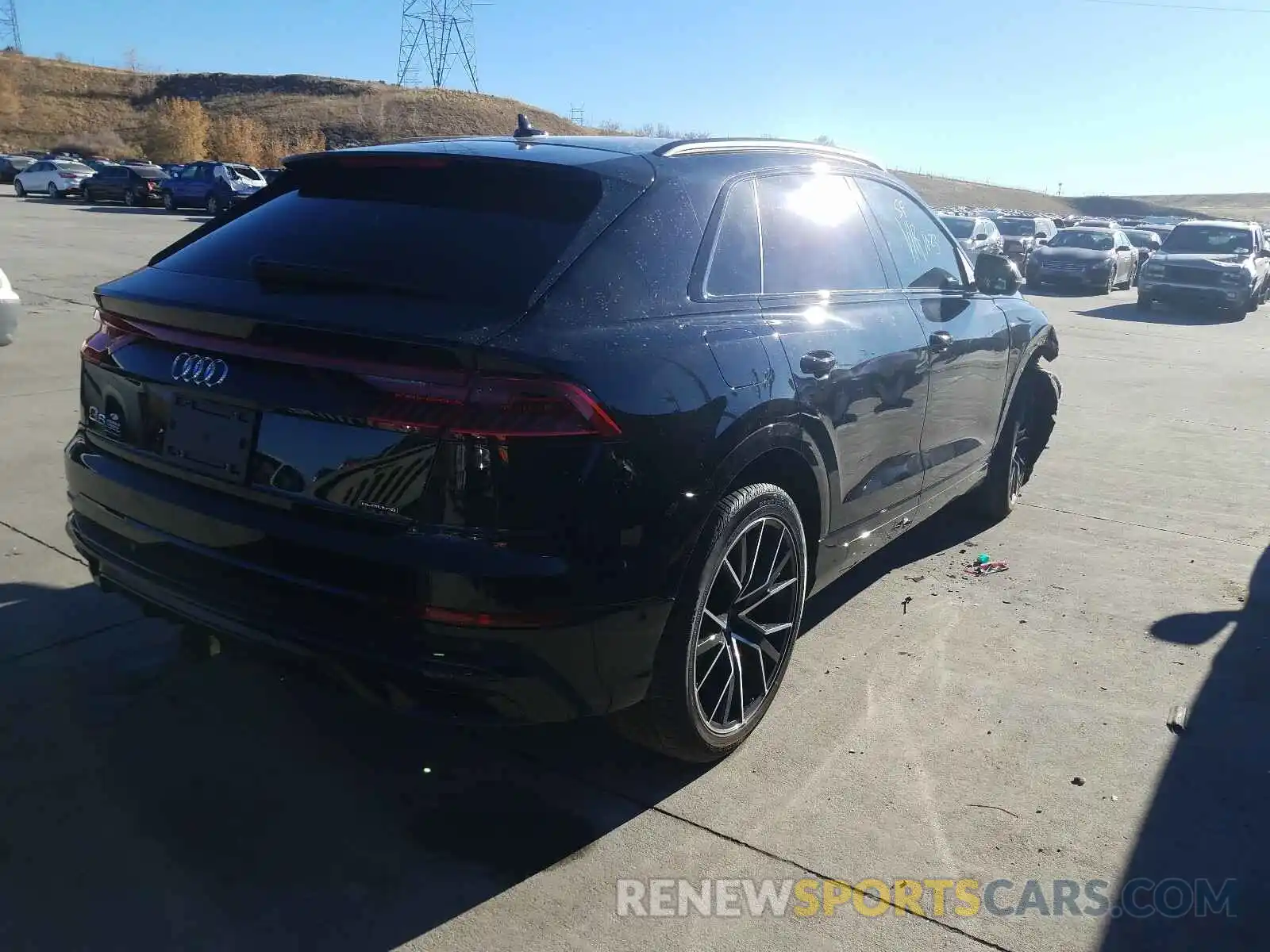 4 Photograph of a damaged car WA1FVBF18LD024061 AUDI Q8 2020