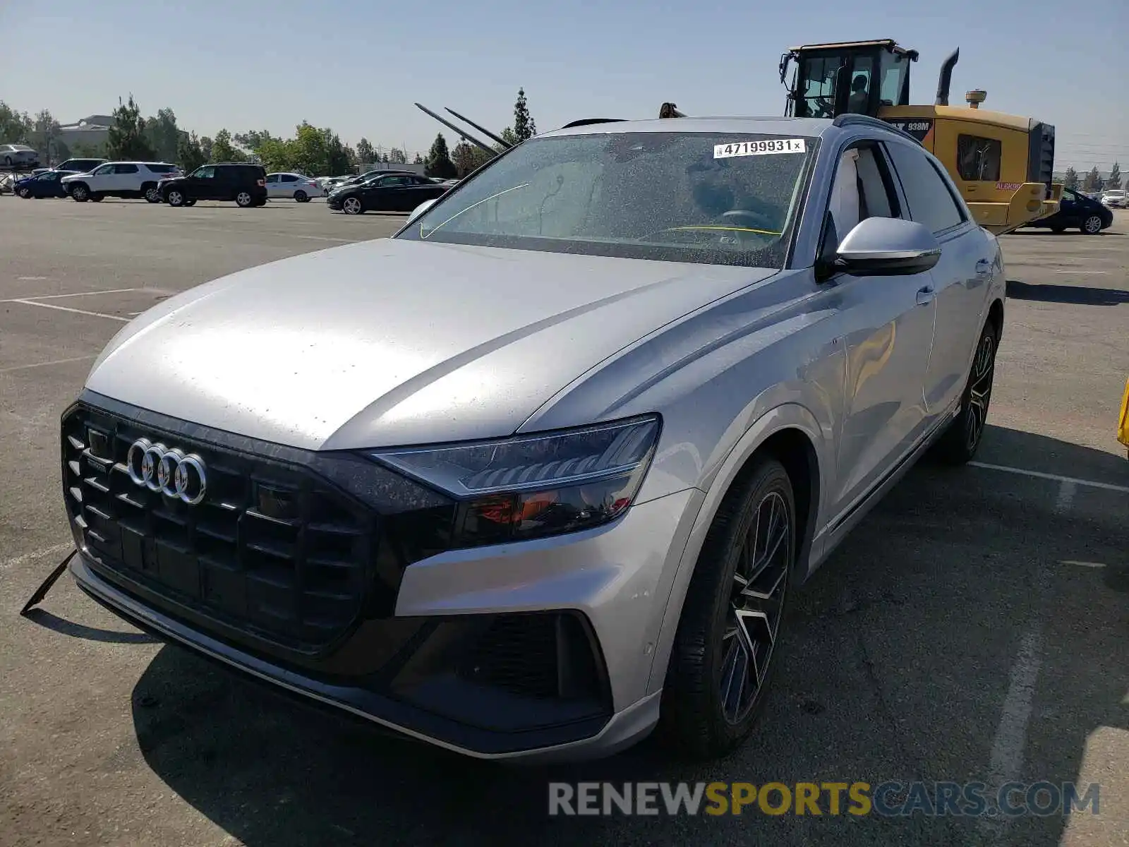 2 Photograph of a damaged car WA1FVBF1XLD016284 AUDI Q8 2020