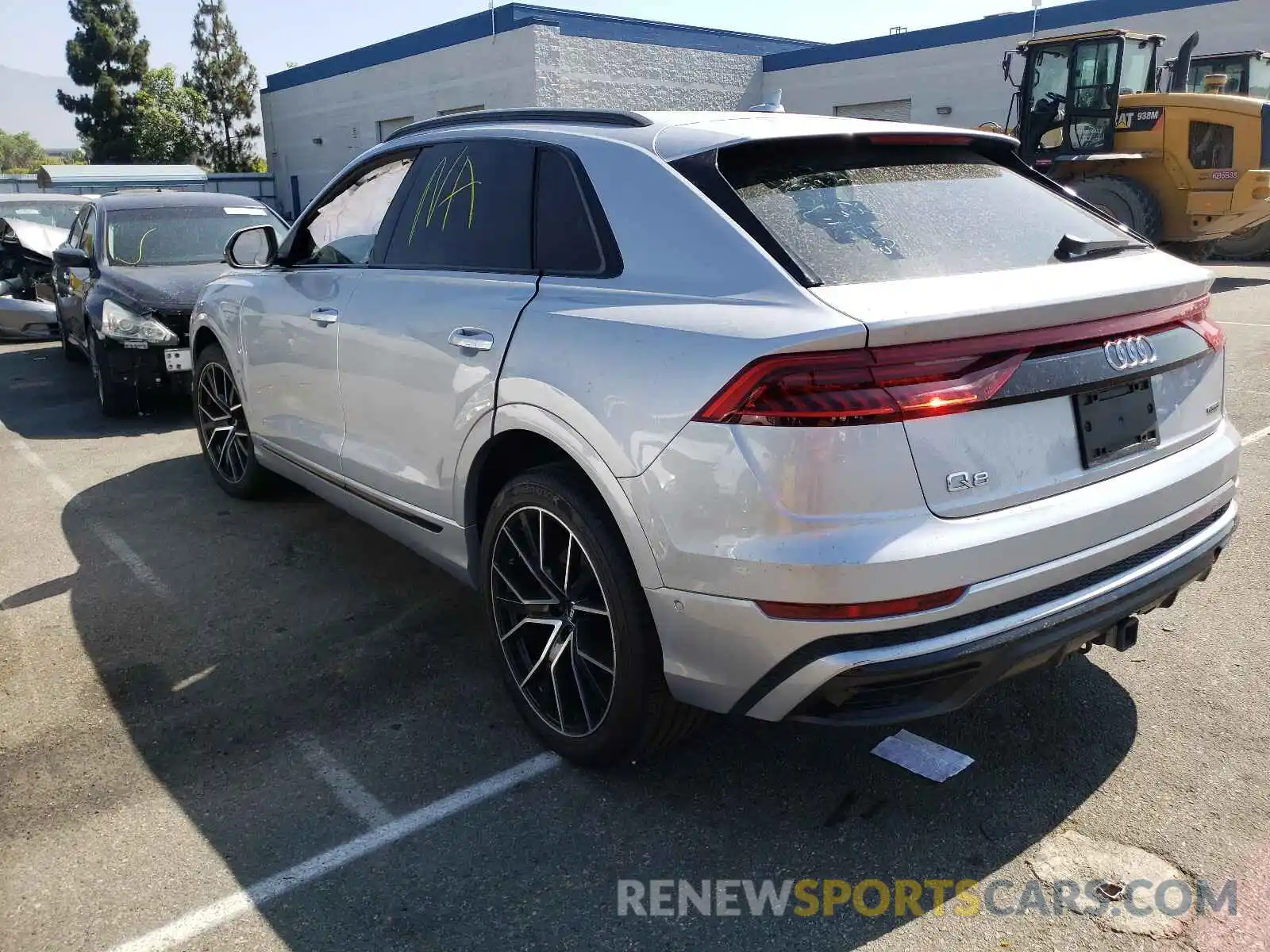 3 Photograph of a damaged car WA1FVBF1XLD016284 AUDI Q8 2020