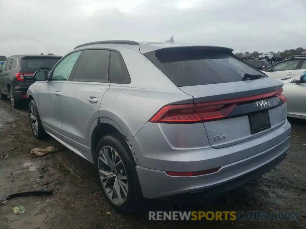 3 Photograph of a damaged car WA1AVAF12MD018519 AUDI Q8 2021