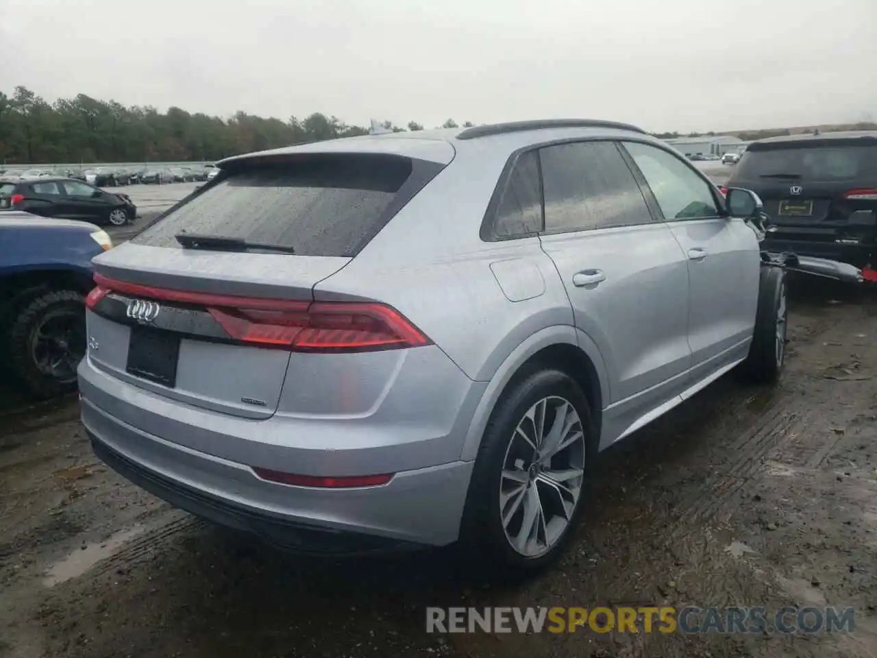 4 Photograph of a damaged car WA1AVAF12MD018519 AUDI Q8 2021