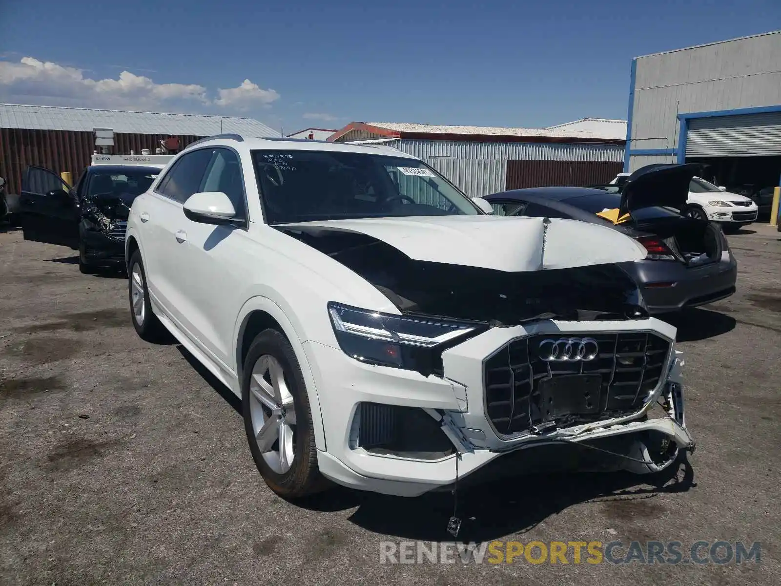 1 Photograph of a damaged car WA1AVAF12MD021582 AUDI Q8 2021