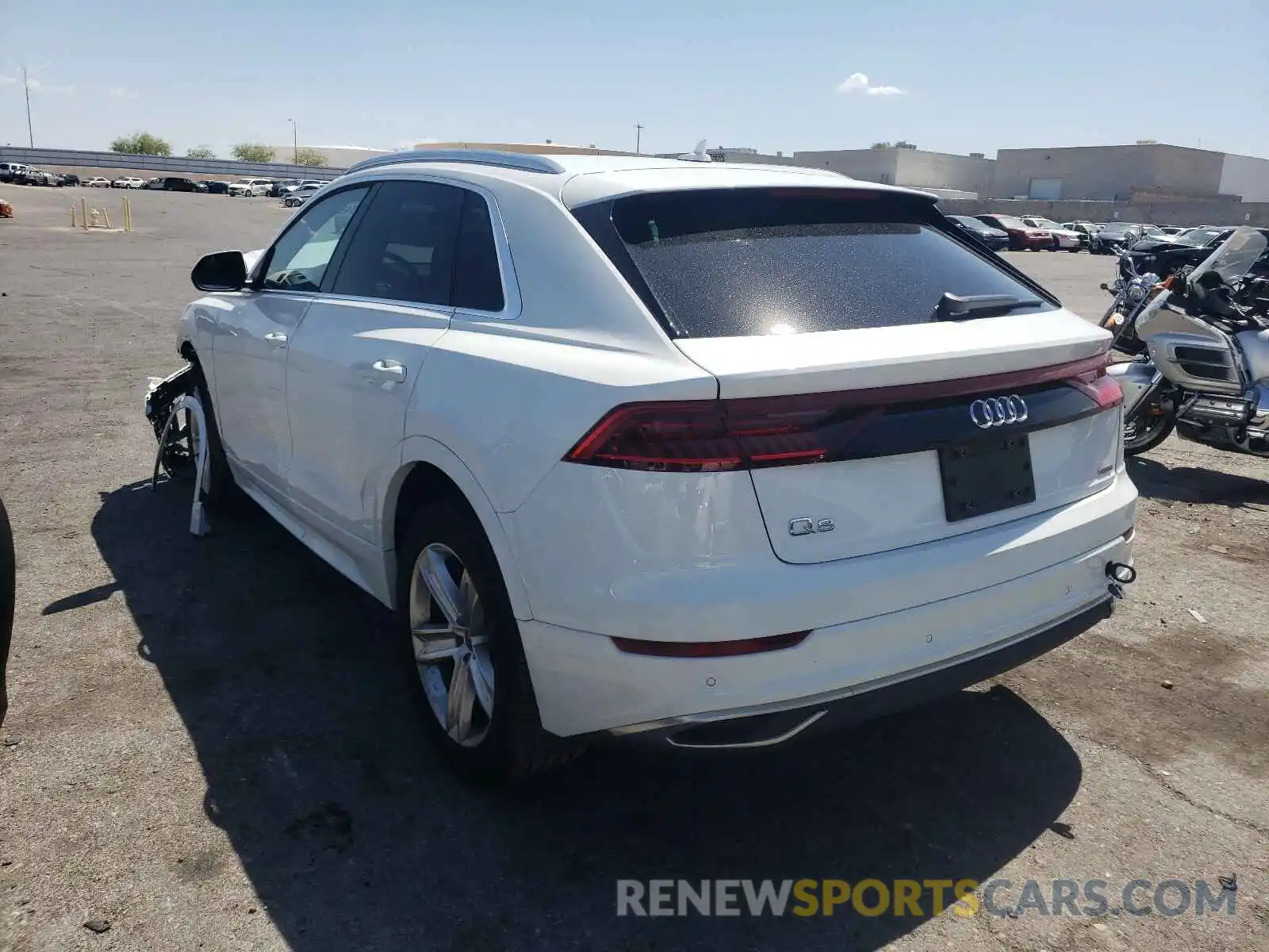 3 Photograph of a damaged car WA1AVAF12MD021582 AUDI Q8 2021