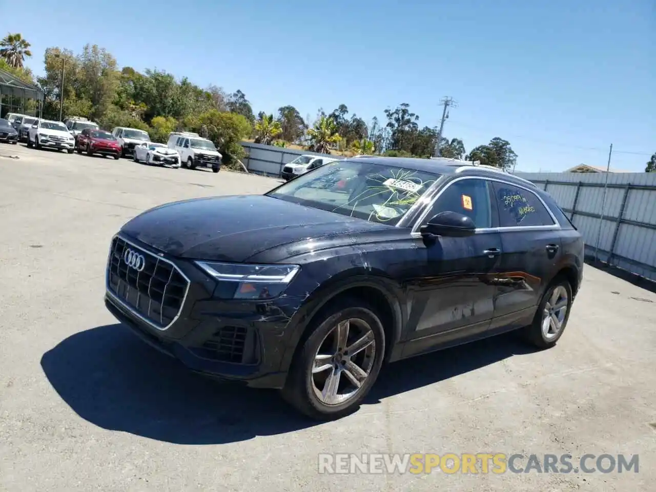 2 Photograph of a damaged car WA1AVAF12MD023073 AUDI Q8 2021