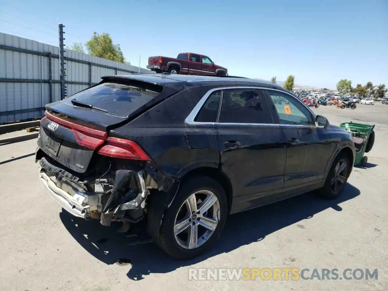 4 Photograph of a damaged car WA1AVAF12MD023073 AUDI Q8 2021