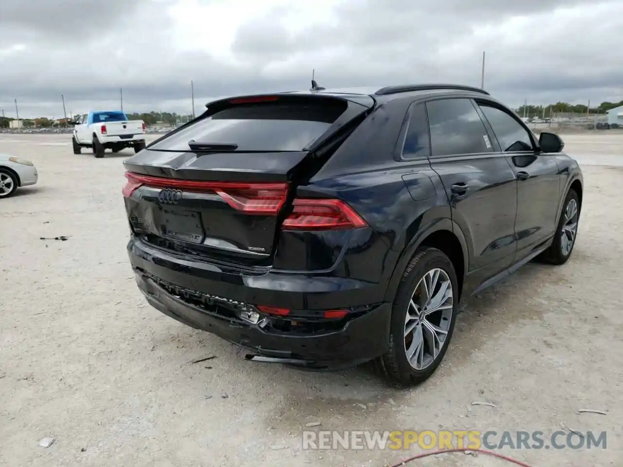 4 Photograph of a damaged car WA1AVAF14MD031157 AUDI Q8 2021