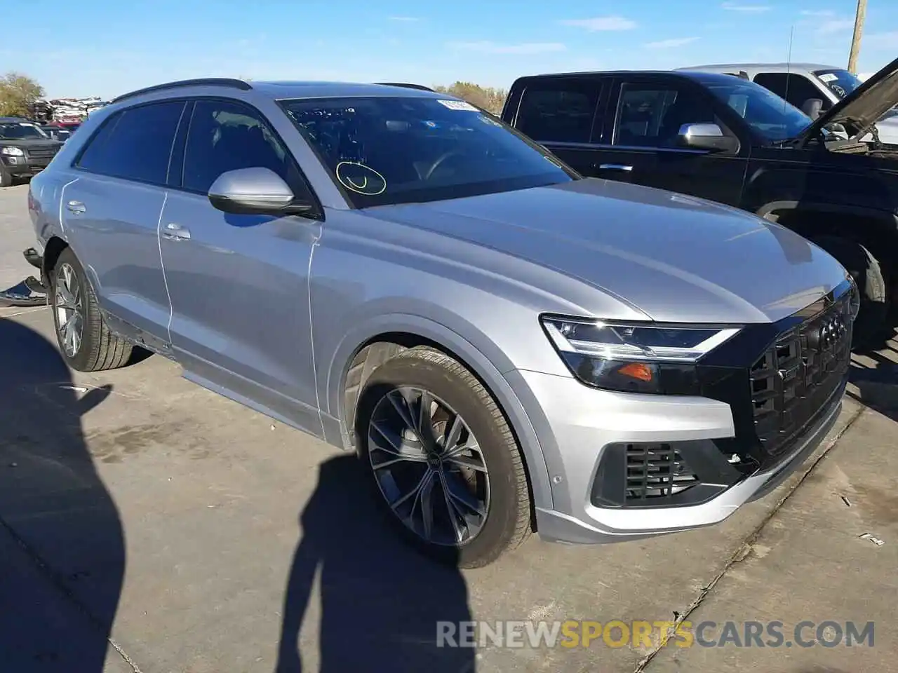 1 Photograph of a damaged car WA1AVAF15MD027540 AUDI Q8 2021