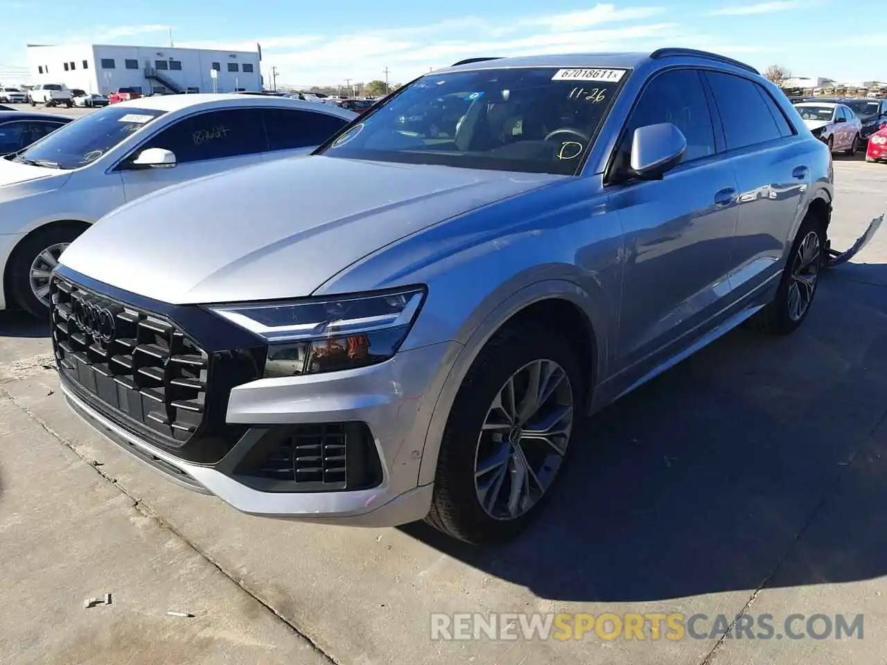 2 Photograph of a damaged car WA1AVAF15MD027540 AUDI Q8 2021