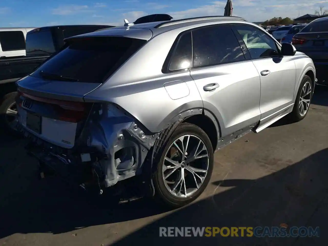 4 Photograph of a damaged car WA1AVAF15MD027540 AUDI Q8 2021