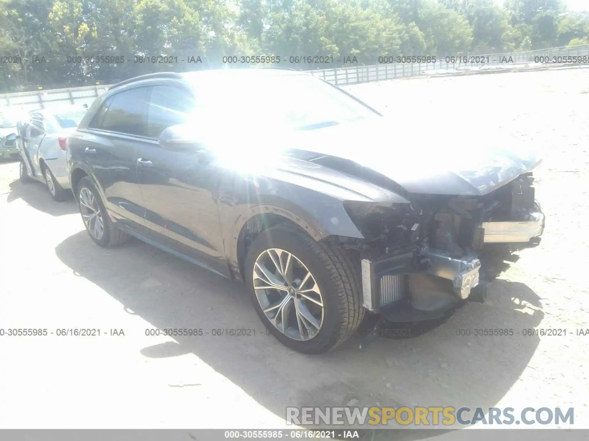 1 Photograph of a damaged car WA1AVAF15MD029207 AUDI Q8 2021