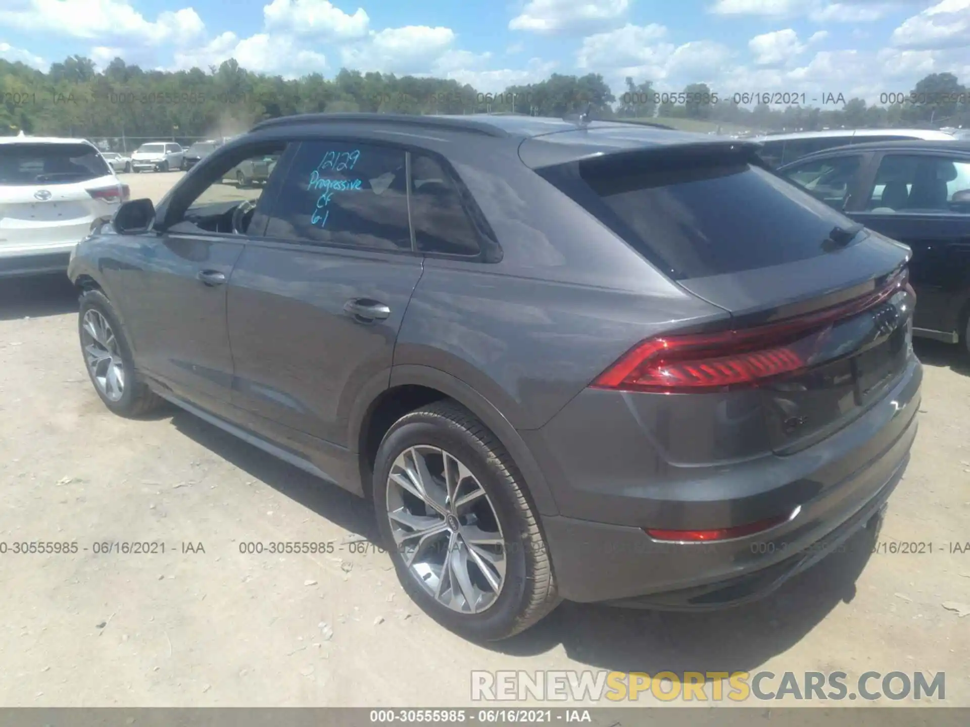 3 Photograph of a damaged car WA1AVAF15MD029207 AUDI Q8 2021