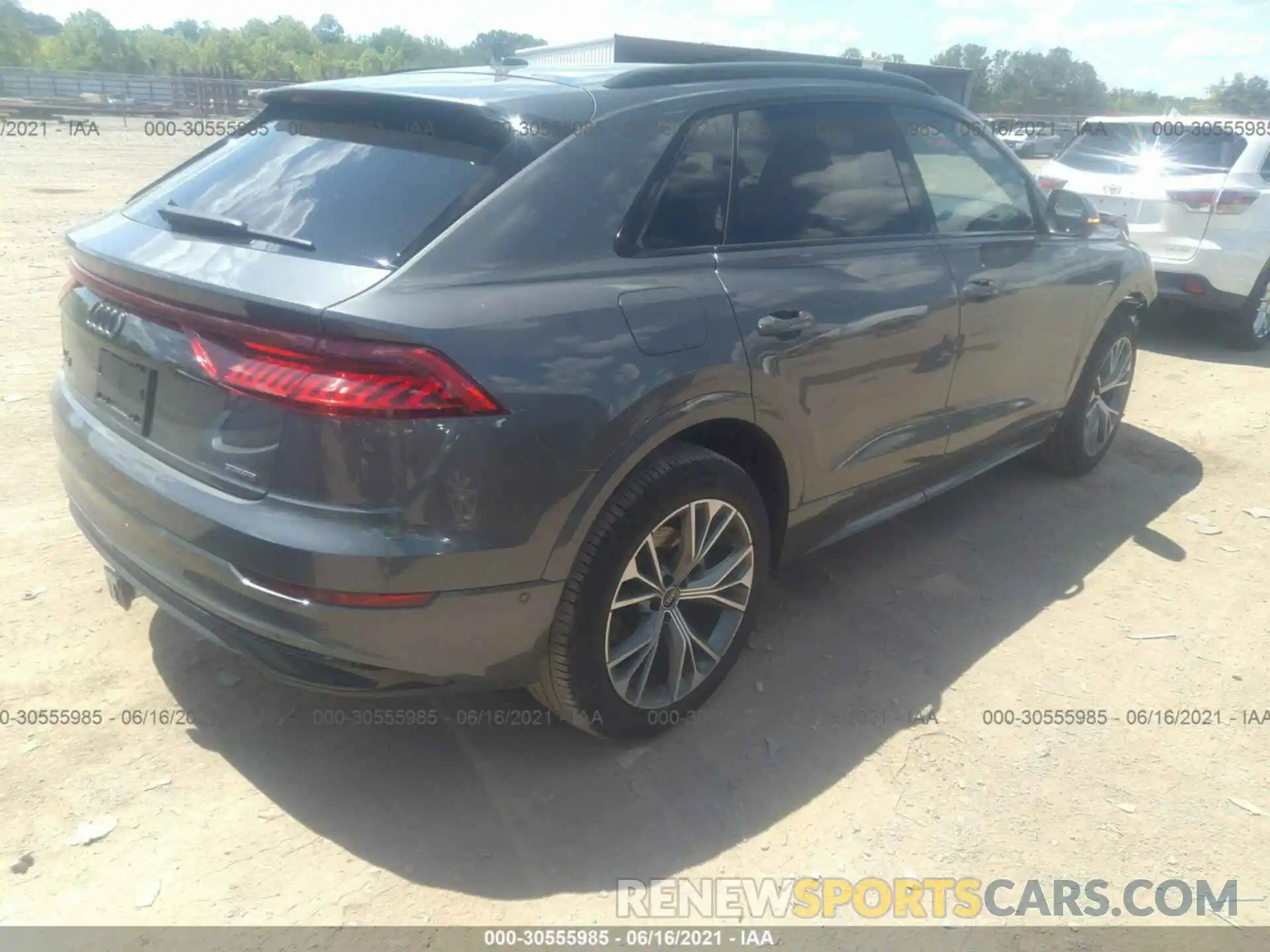 4 Photograph of a damaged car WA1AVAF15MD029207 AUDI Q8 2021