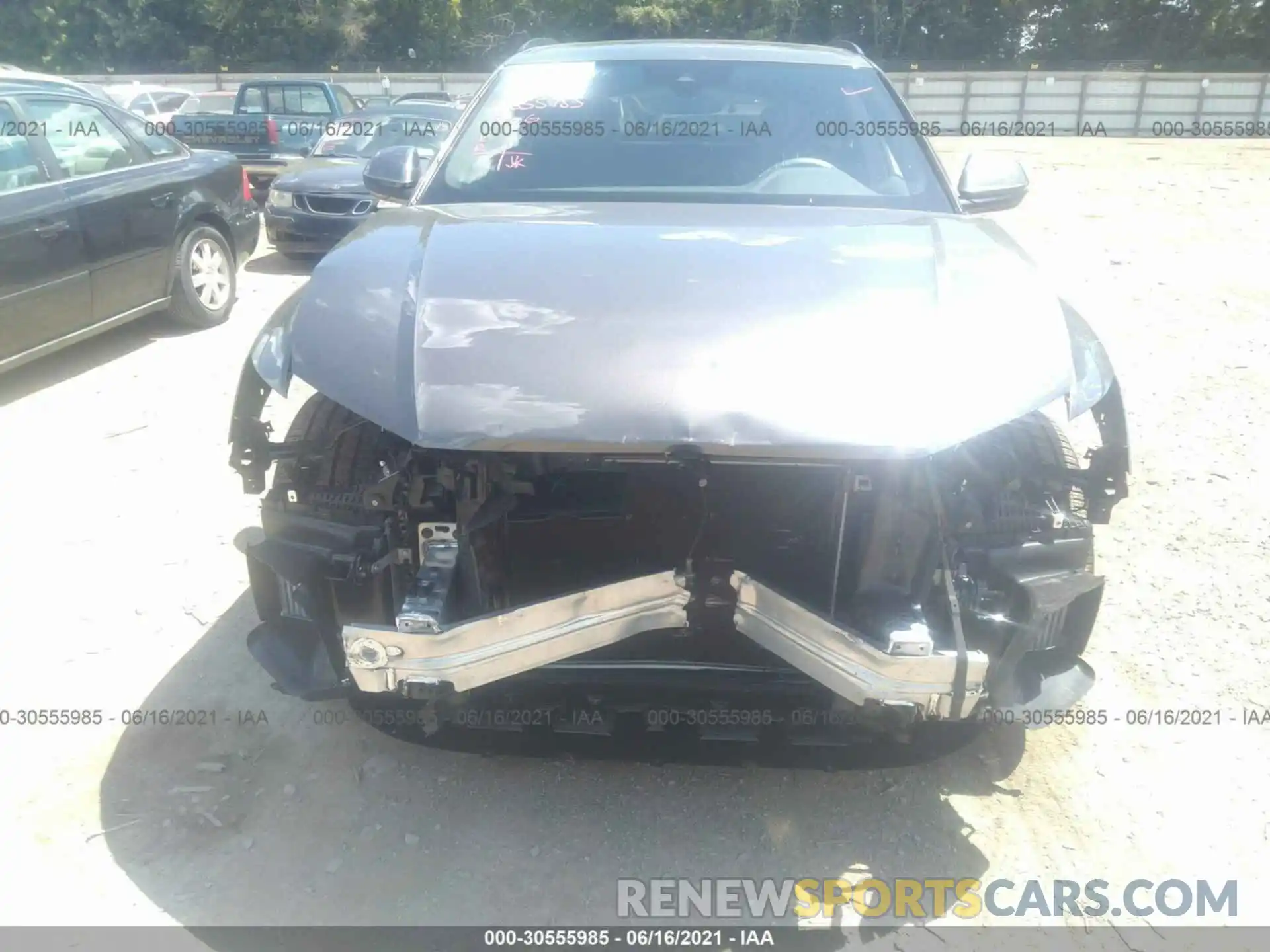 6 Photograph of a damaged car WA1AVAF15MD029207 AUDI Q8 2021