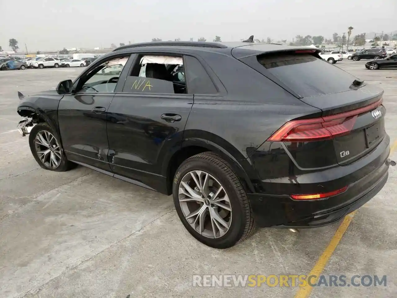 3 Фотография поврежденного автомобиля WA1AVAF15MD037985 AUDI Q8 2021