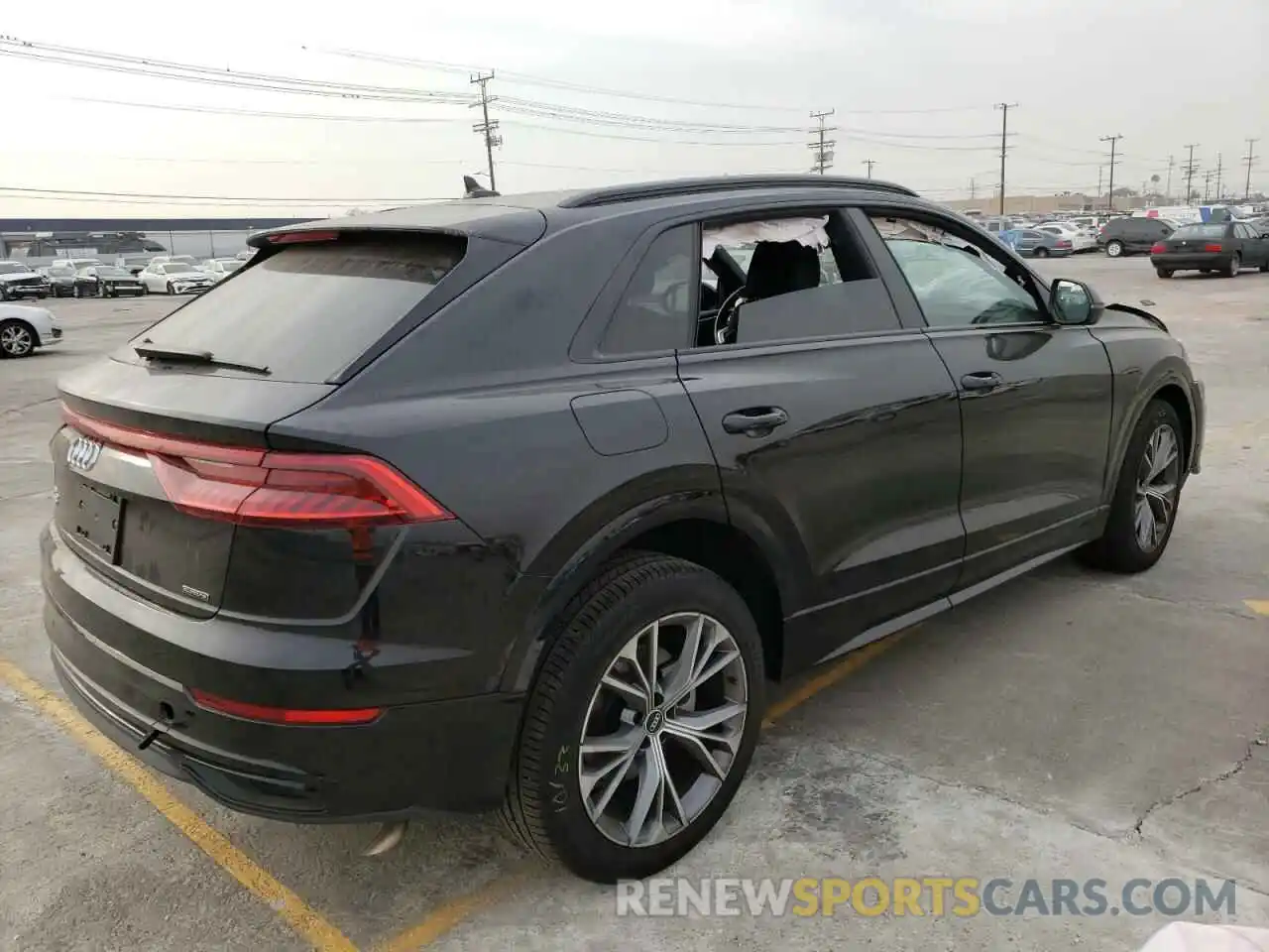 4 Фотография поврежденного автомобиля WA1AVAF15MD037985 AUDI Q8 2021