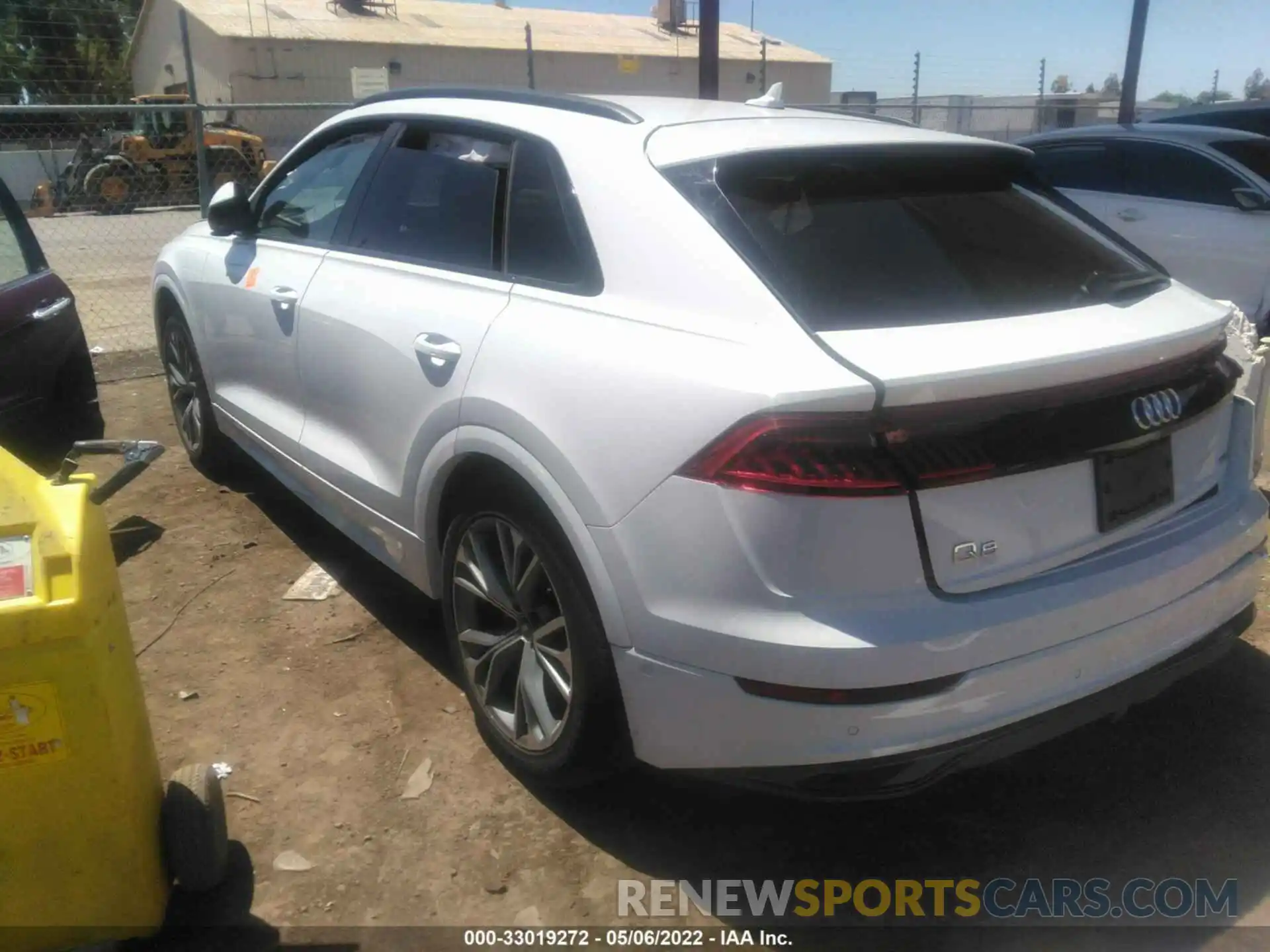 3 Фотография поврежденного автомобиля WA1AVAF16MD015994 AUDI Q8 2021