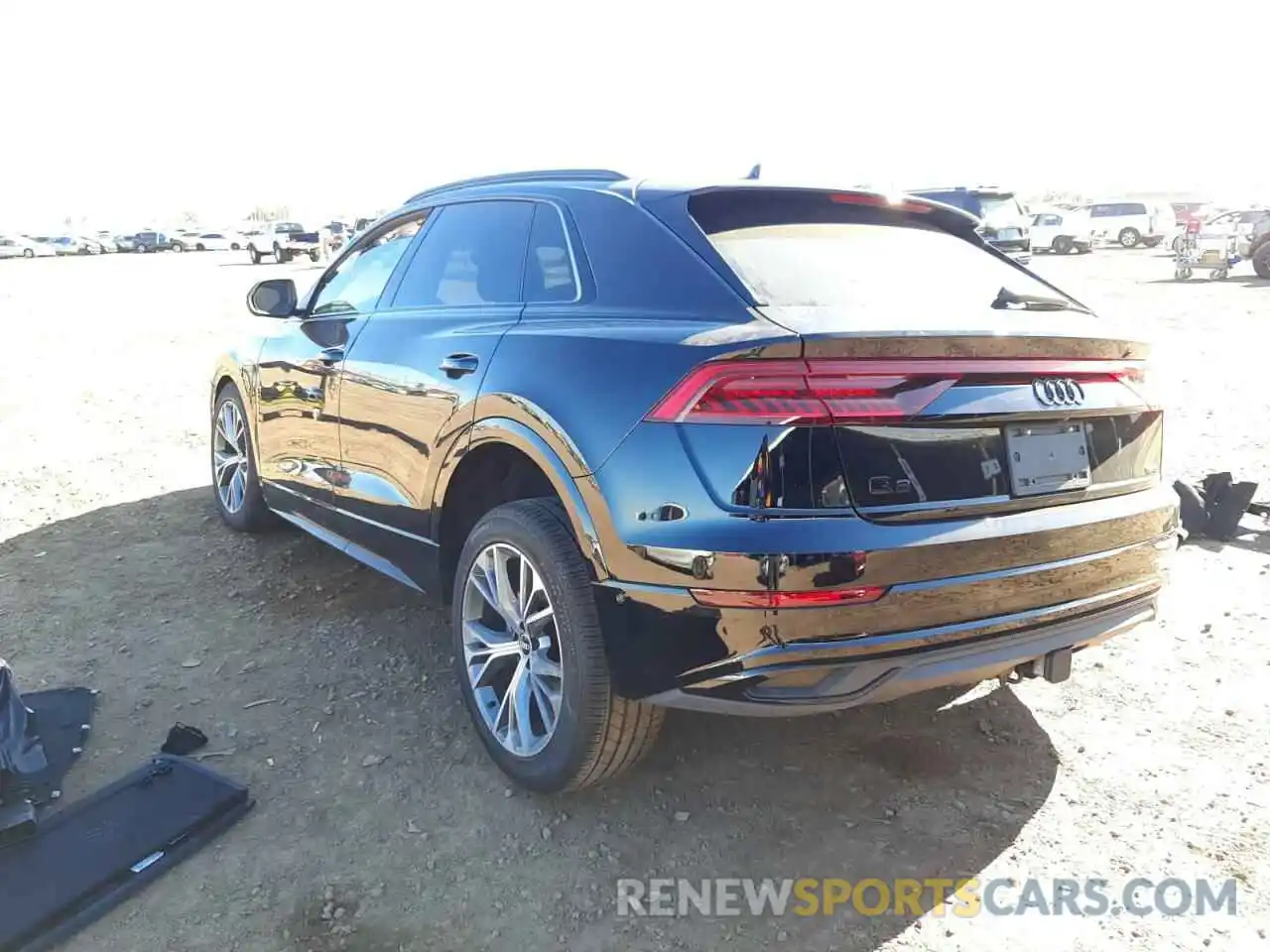 3 Фотография поврежденного автомобиля WA1AVAF16MD022038 AUDI Q8 2021