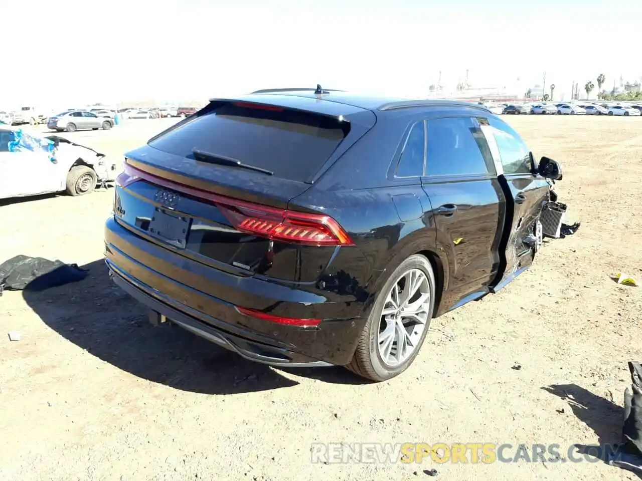 4 Фотография поврежденного автомобиля WA1AVAF16MD022038 AUDI Q8 2021