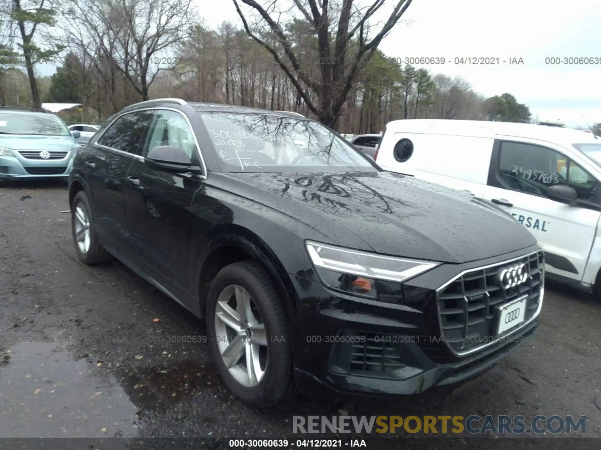 1 Photograph of a damaged car WA1AVAF19MD008649 AUDI Q8 2021