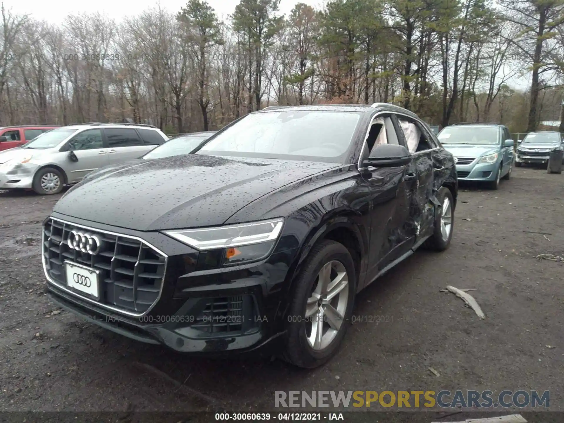 2 Photograph of a damaged car WA1AVAF19MD008649 AUDI Q8 2021