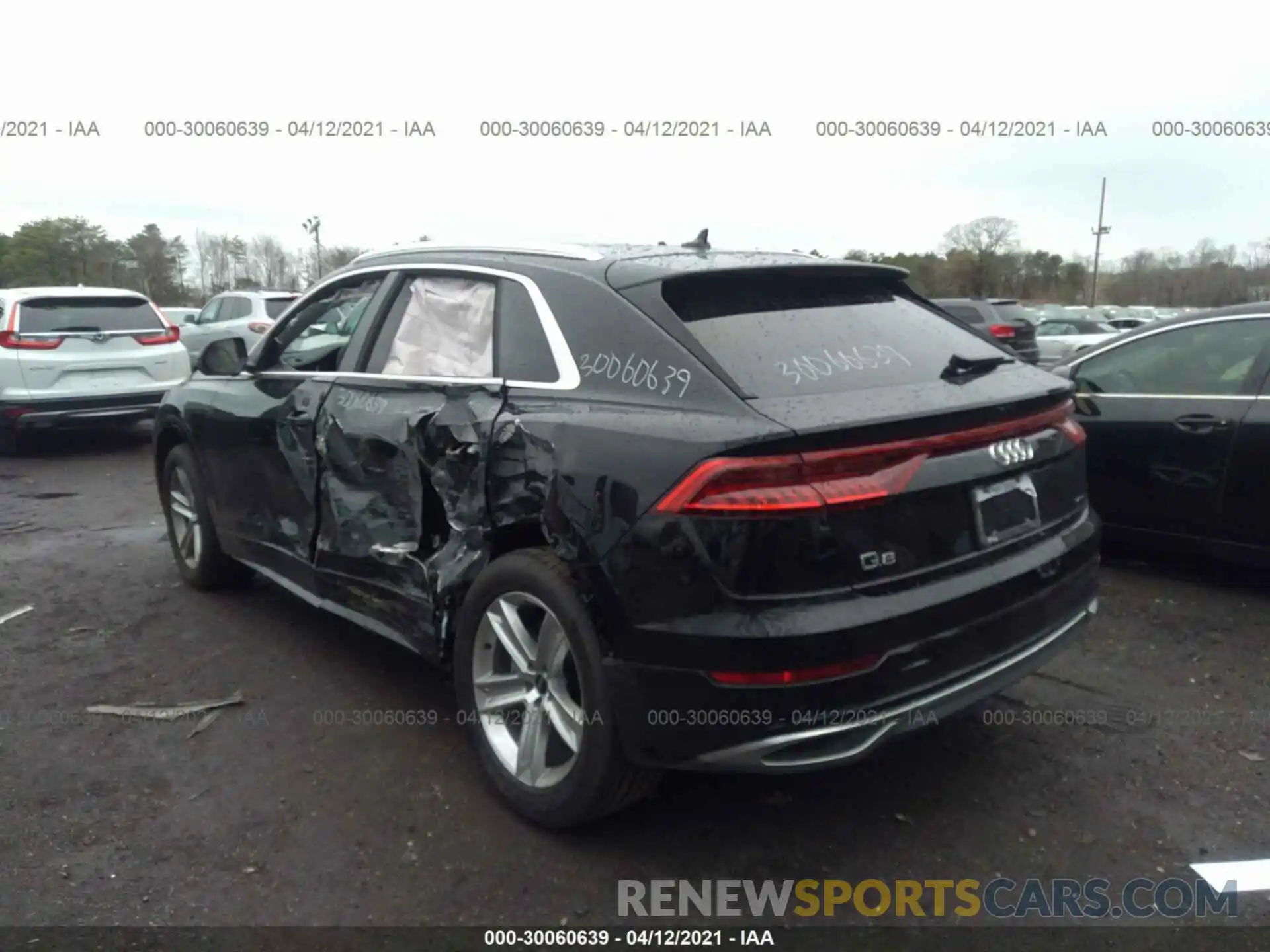 3 Photograph of a damaged car WA1AVAF19MD008649 AUDI Q8 2021