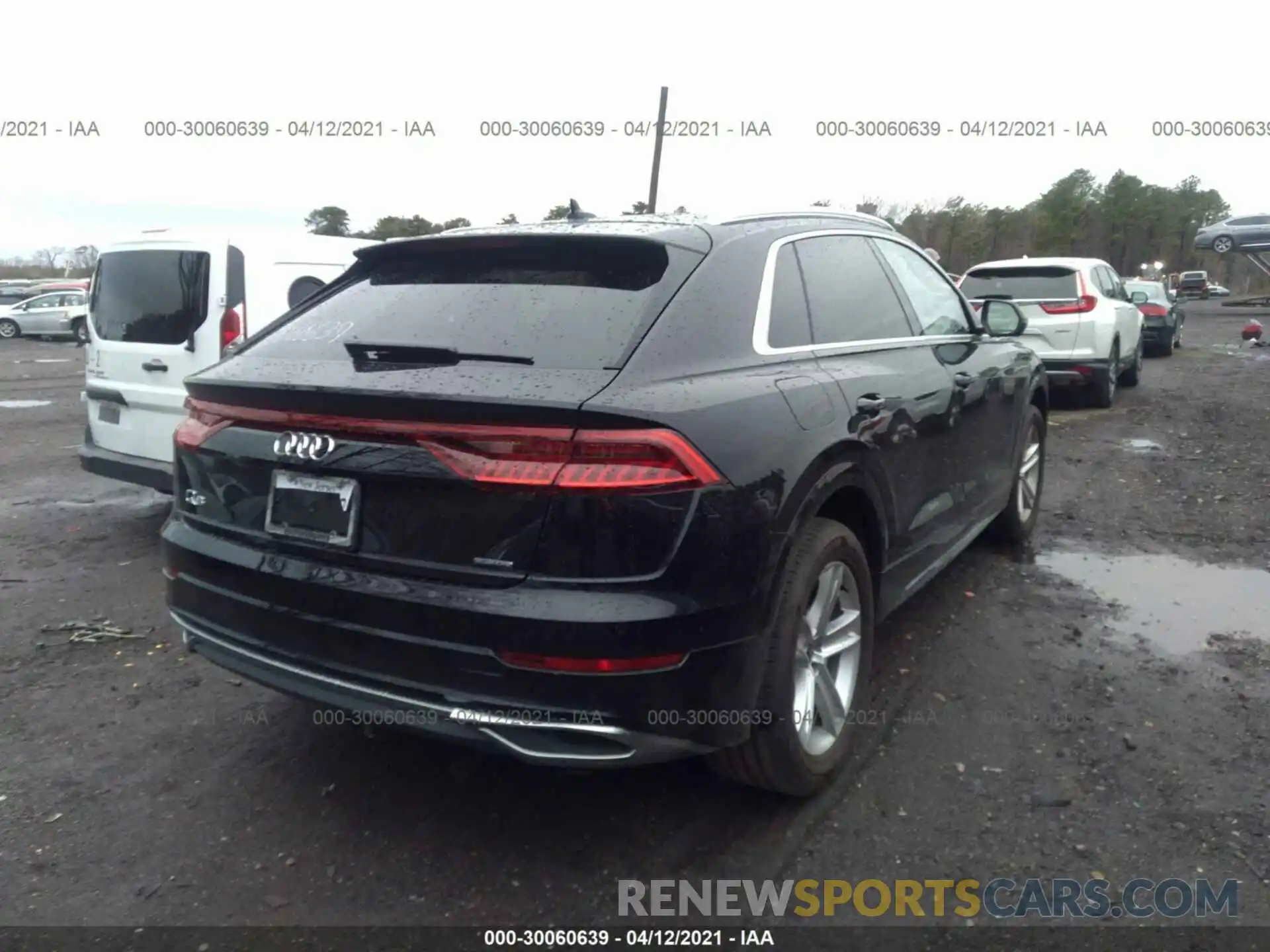 4 Photograph of a damaged car WA1AVAF19MD008649 AUDI Q8 2021