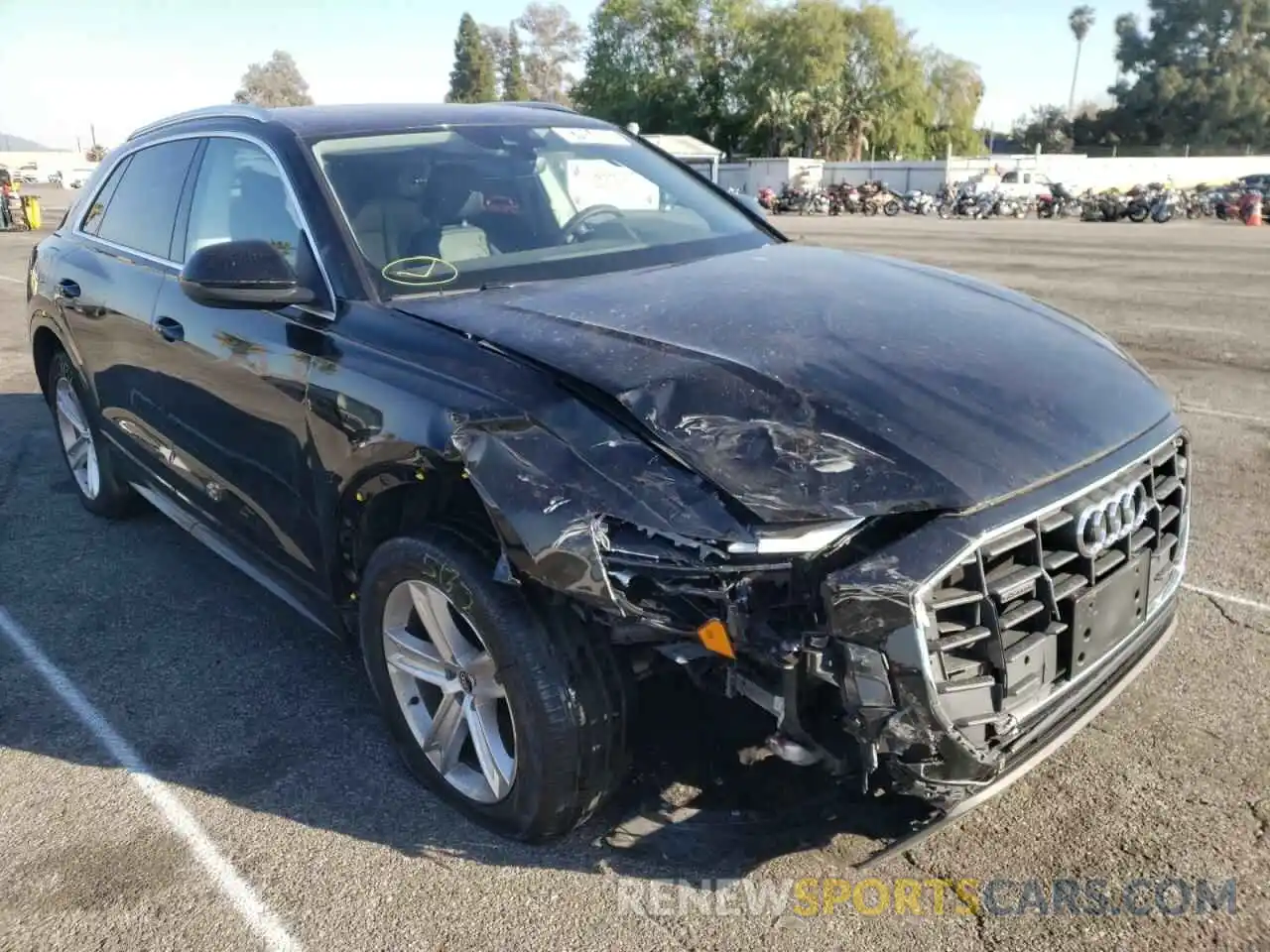 1 Photograph of a damaged car WA1AVAF19MD023037 AUDI Q8 2021