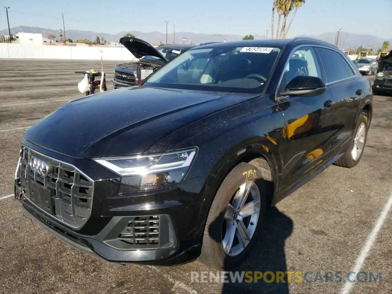 2 Photograph of a damaged car WA1AVAF19MD023037 AUDI Q8 2021