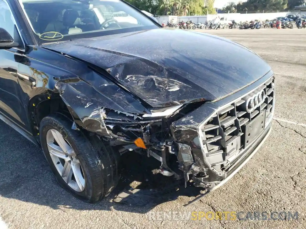 9 Photograph of a damaged car WA1AVAF19MD023037 AUDI Q8 2021