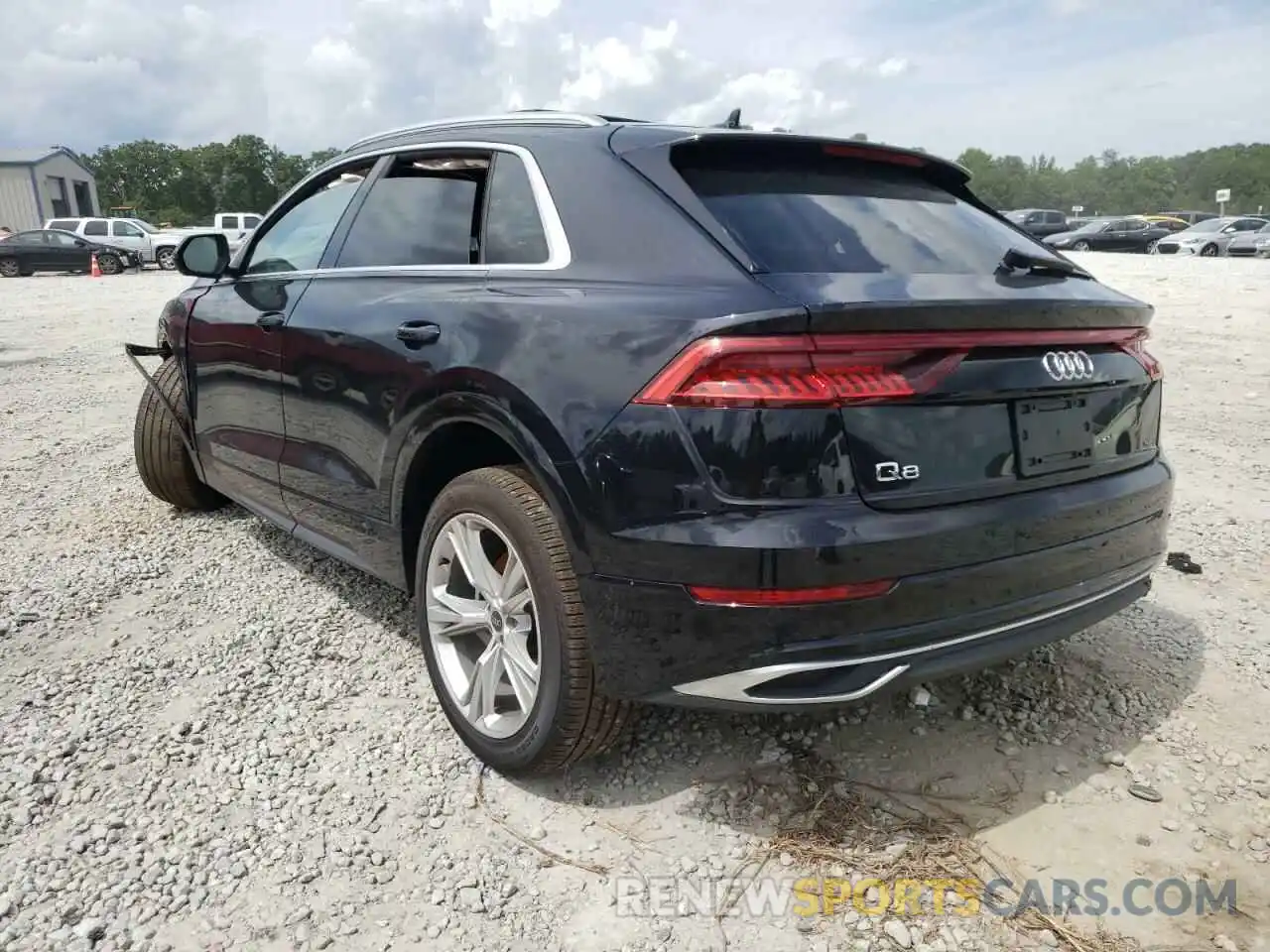 3 Фотография поврежденного автомобиля WA1BVAF11MD006107 AUDI Q8 2021