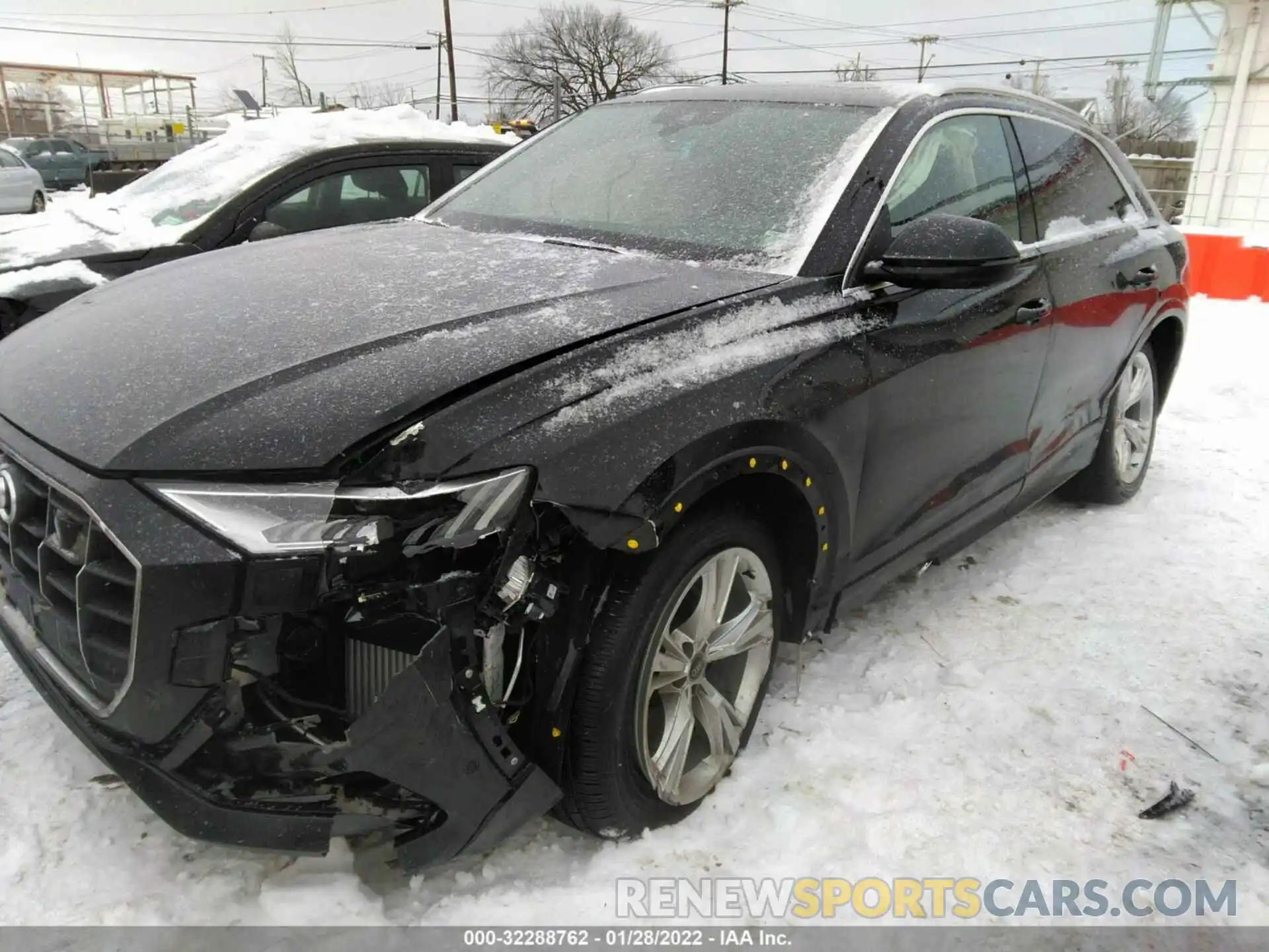 1 Photograph of a damaged car WA1BVAF12MD029413 AUDI Q8 2021