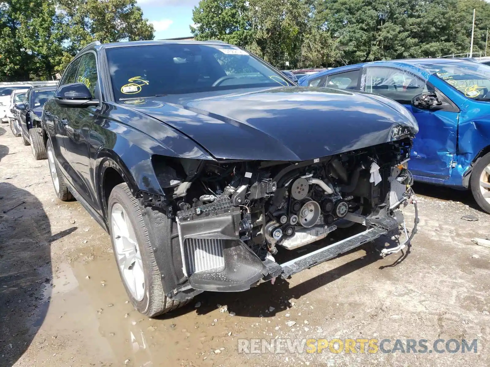 1 Photograph of a damaged car WA1BVAF17MD028970 AUDI Q8 2021