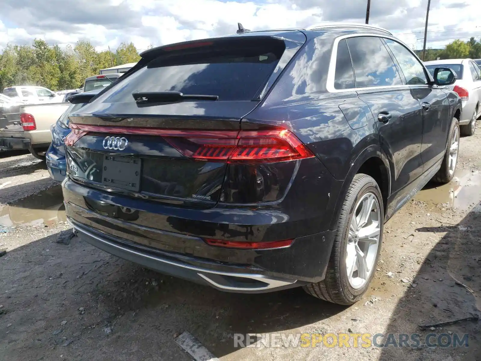 4 Фотография поврежденного автомобиля WA1BVAF17MD028970 AUDI Q8 2021