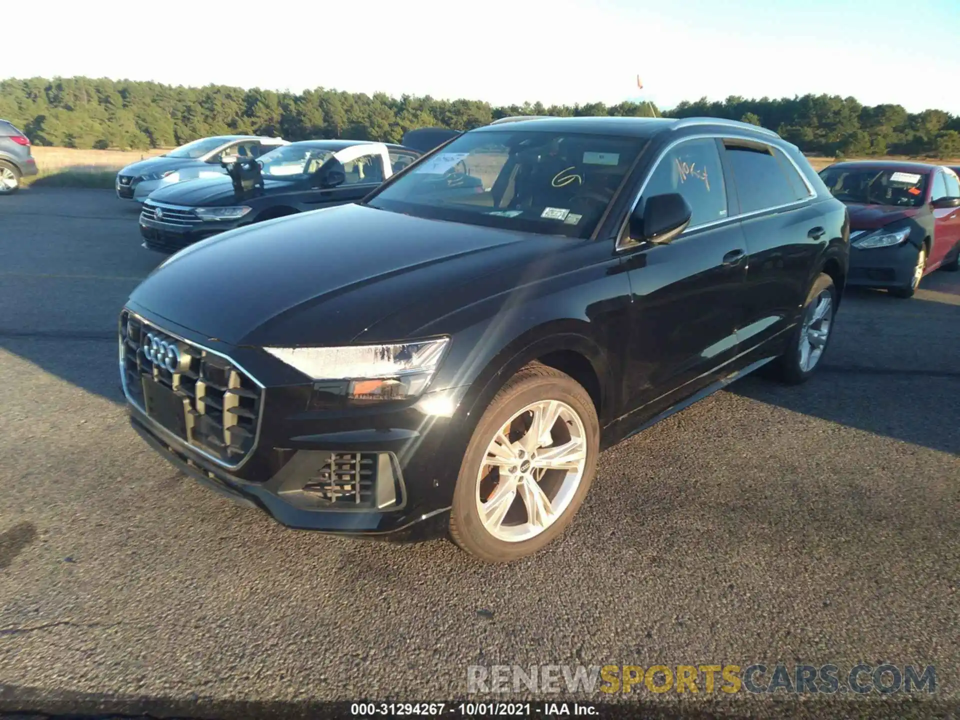 2 Photograph of a damaged car WA1BVAF1XMD029210 AUDI Q8 2021