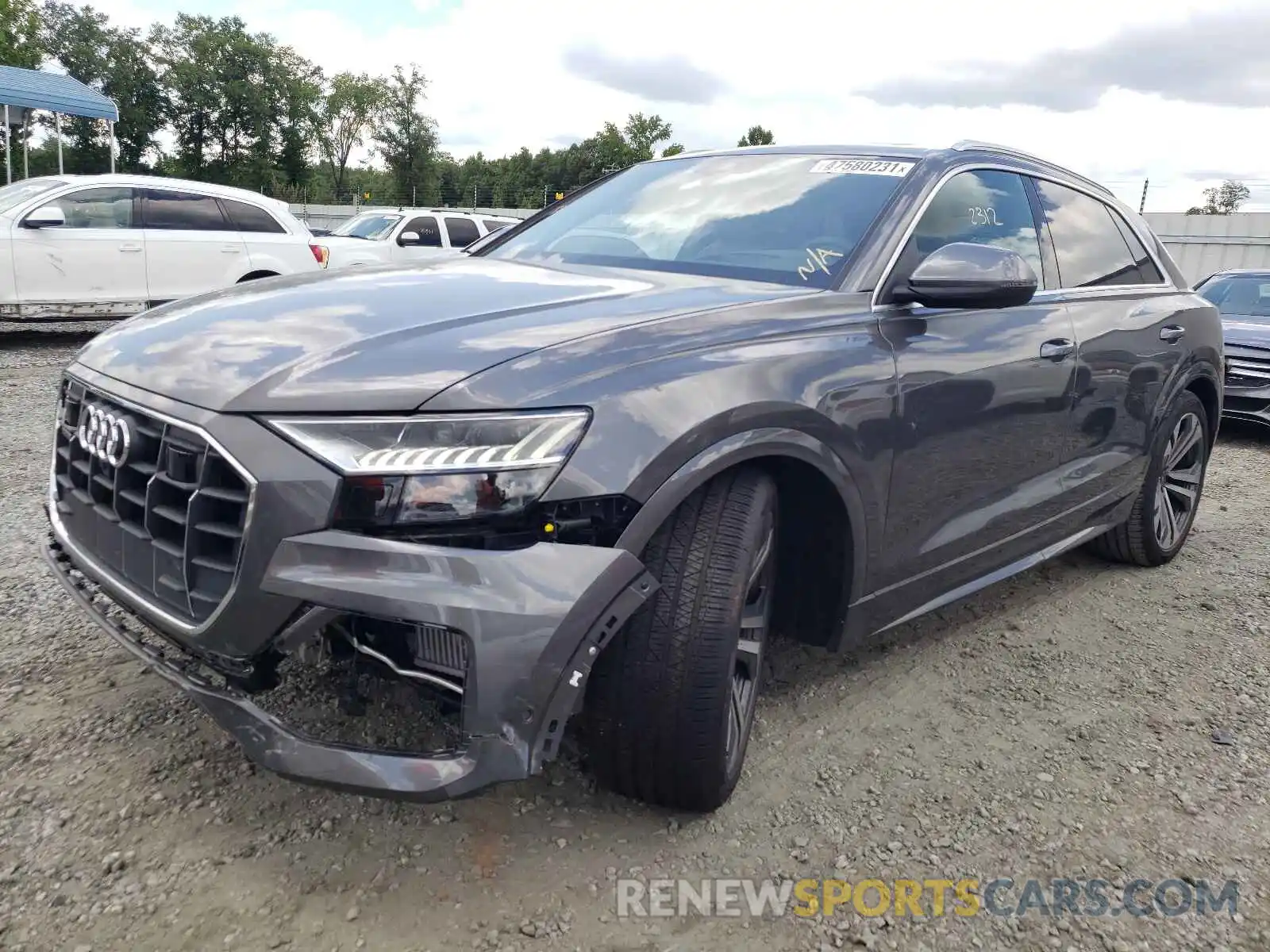 2 Photograph of a damaged car WA1CVAF11MD024644 AUDI Q8 2021