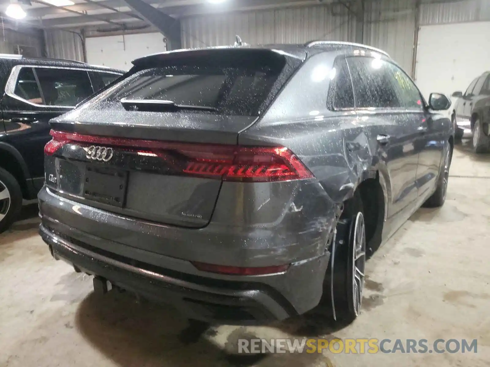 4 Photograph of a damaged car WA1EVAF10MD005043 AUDI Q8 2021