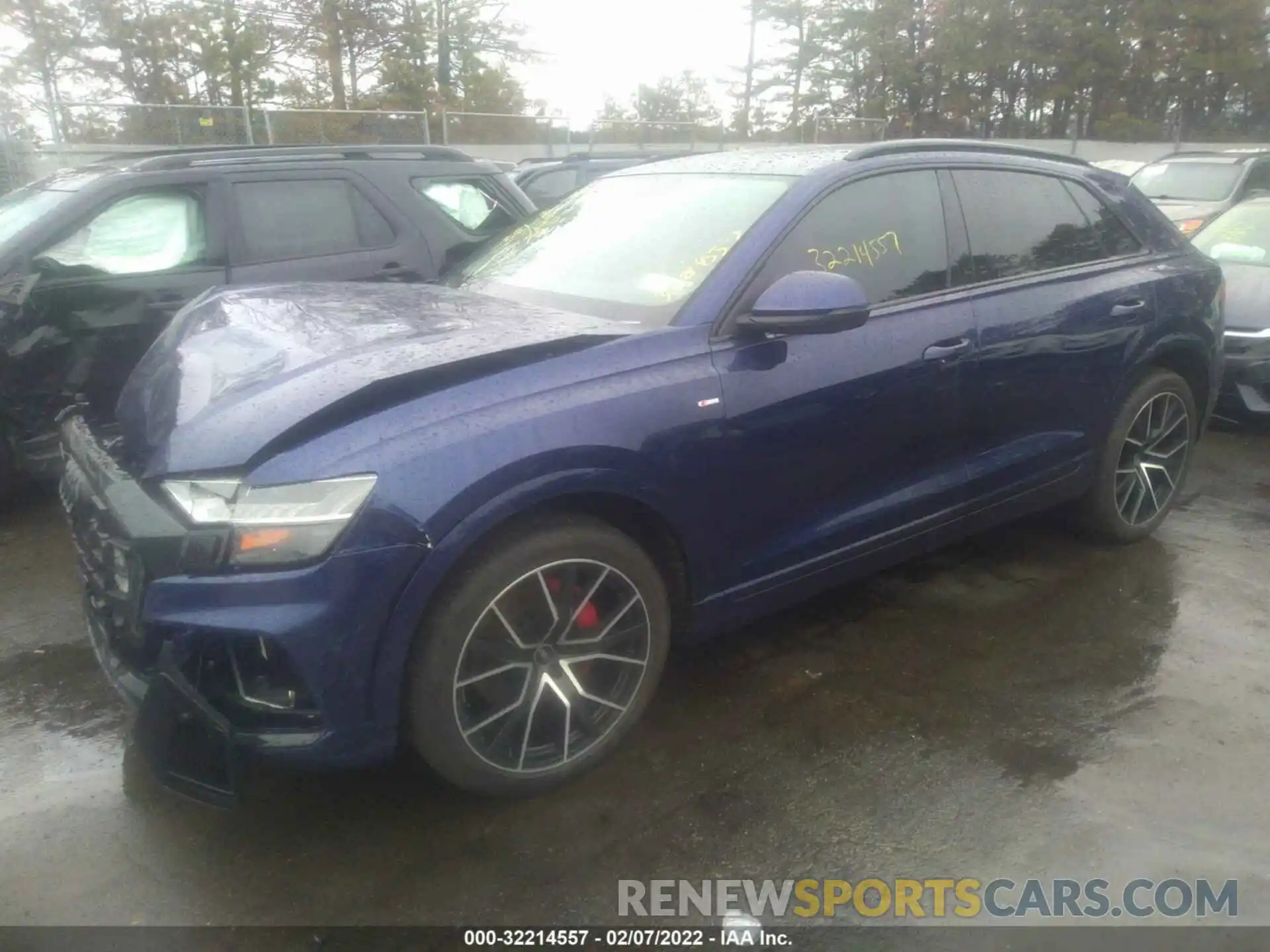 2 Photograph of a damaged car WA1EVAF10MD014082 AUDI Q8 2021