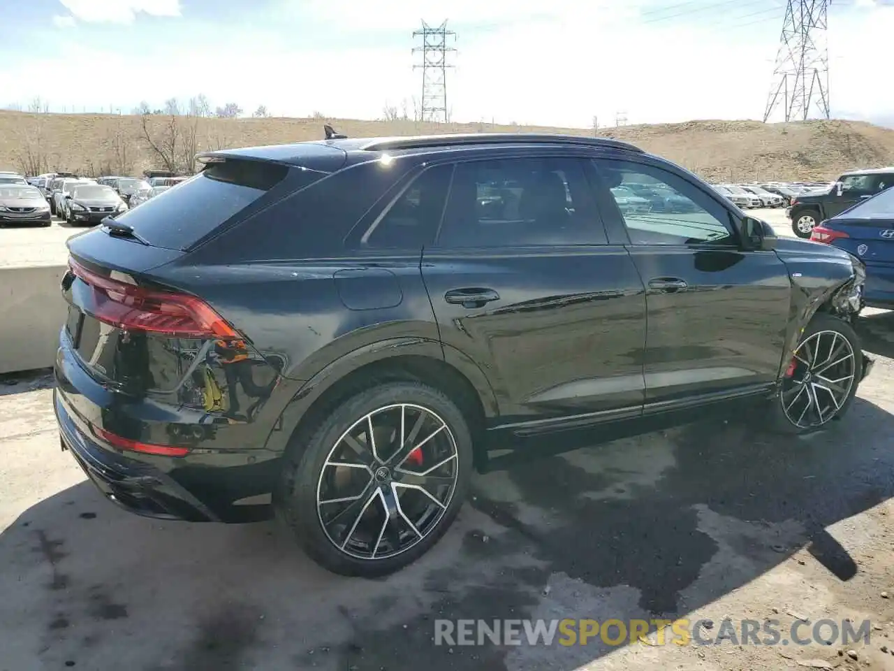 3 Photograph of a damaged car WA1EVAF10MD019170 AUDI Q8 2021