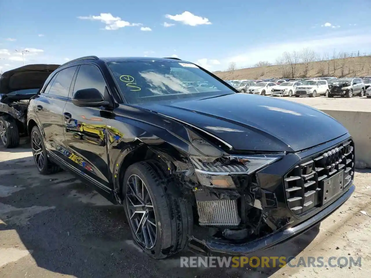 4 Photograph of a damaged car WA1EVAF10MD019170 AUDI Q8 2021