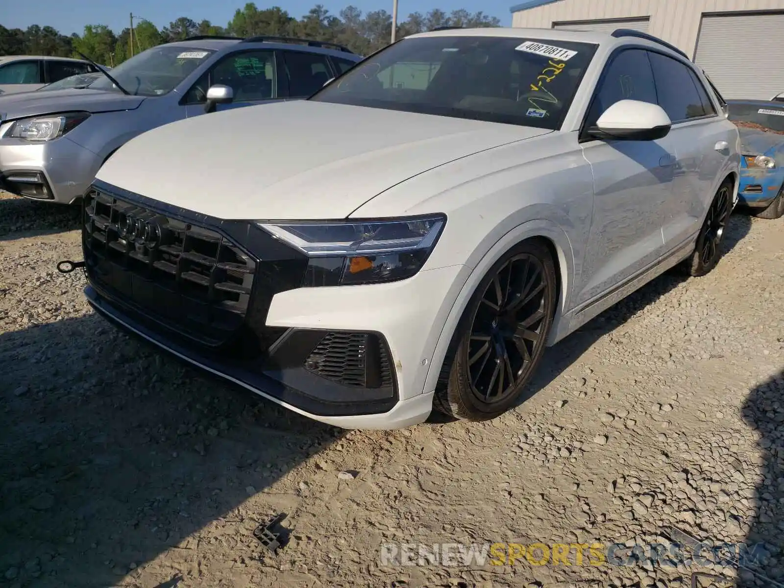 2 Photograph of a damaged car WA1EVAF11MD002264 AUDI Q8 2021