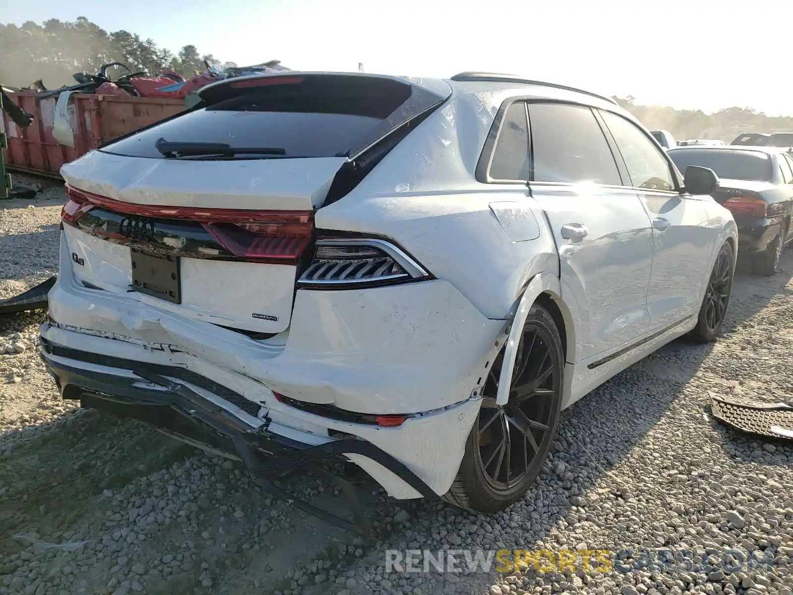 4 Photograph of a damaged car WA1EVAF11MD002264 AUDI Q8 2021