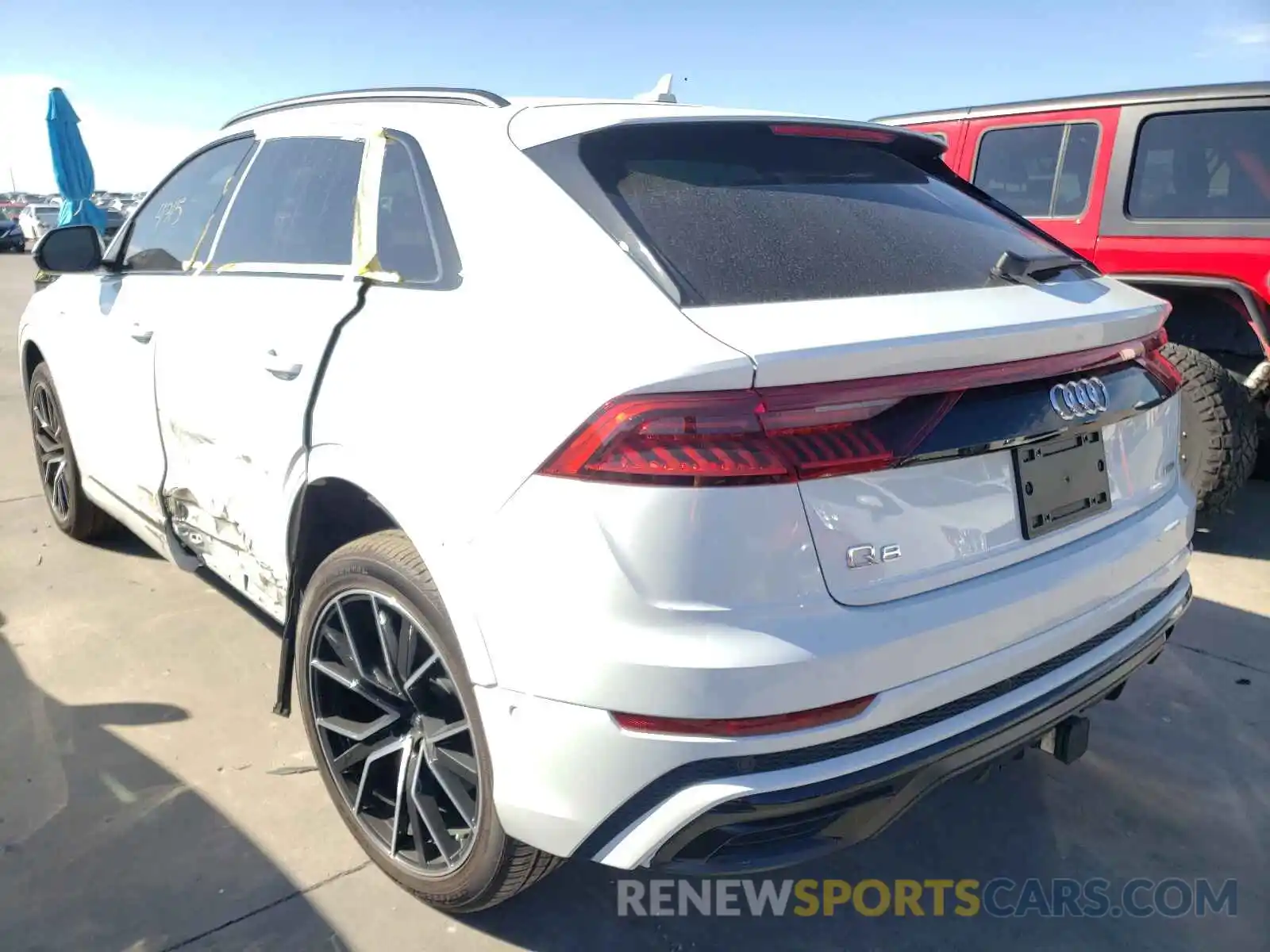 3 Photograph of a damaged car WA1EVAF11MD006783 AUDI Q8 2021