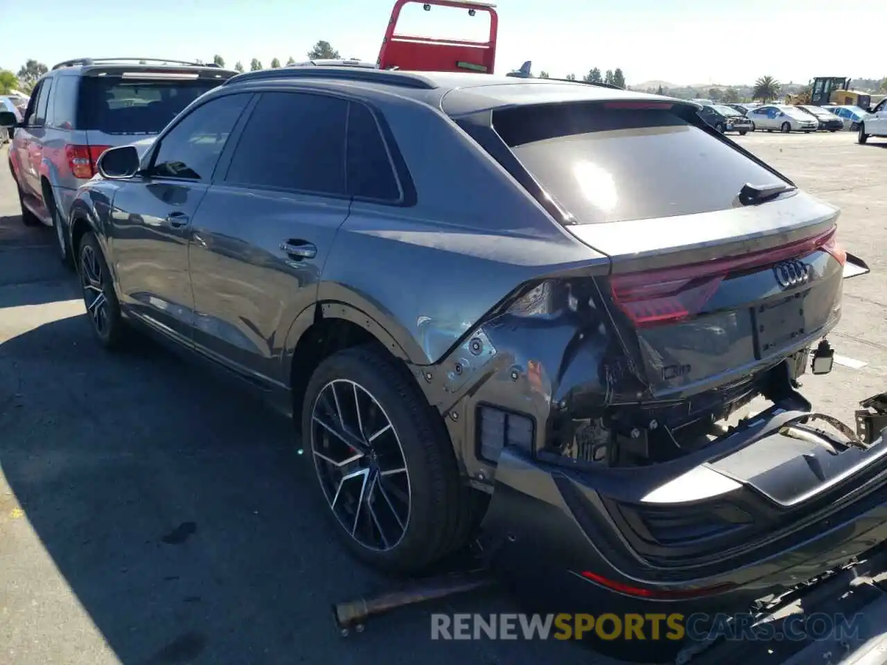 3 Photograph of a damaged car WA1EVAF11MD020649 AUDI Q8 2021