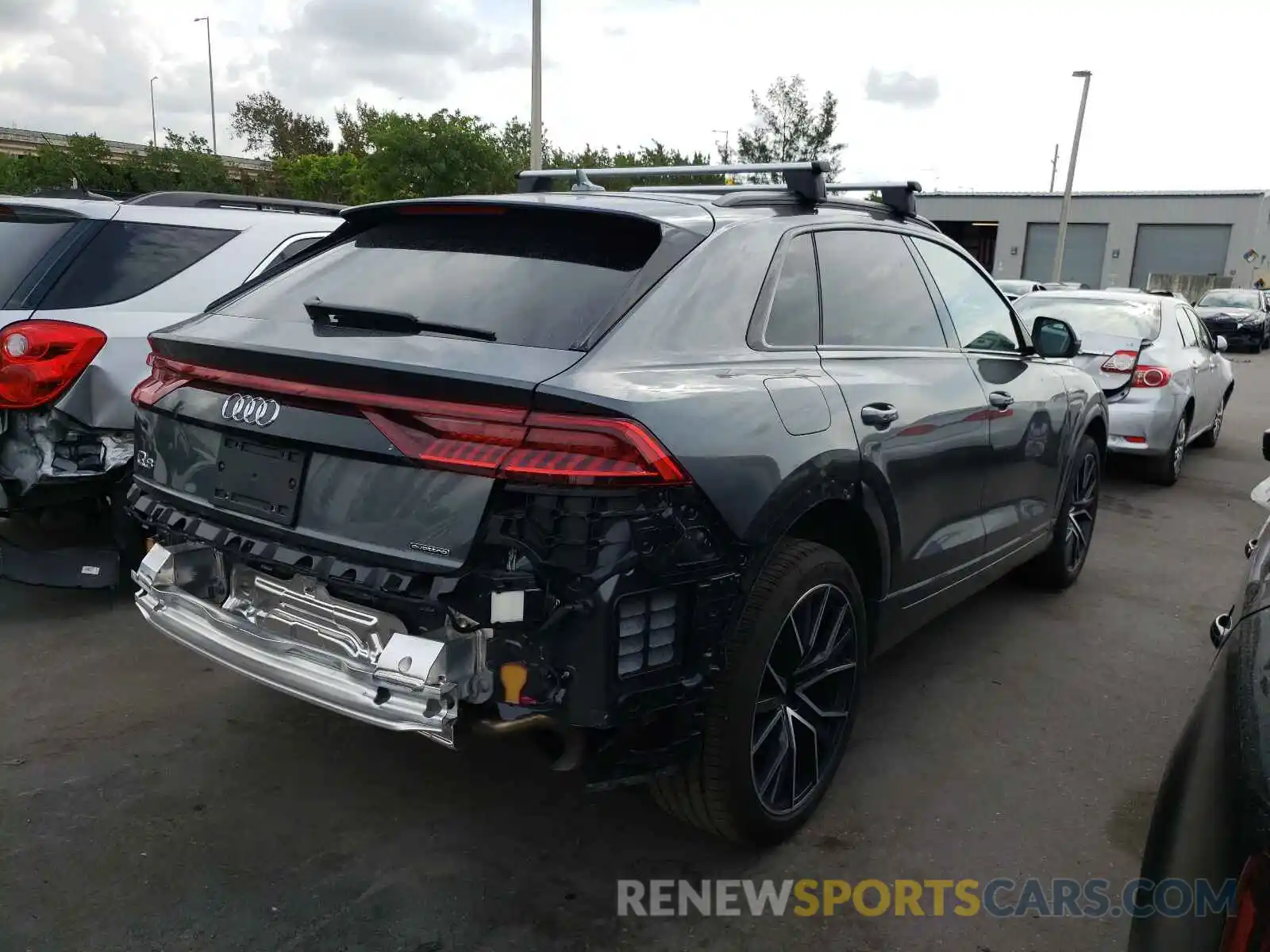 4 Фотография поврежденного автомобиля WA1EVAF11MD025530 AUDI Q8 2021