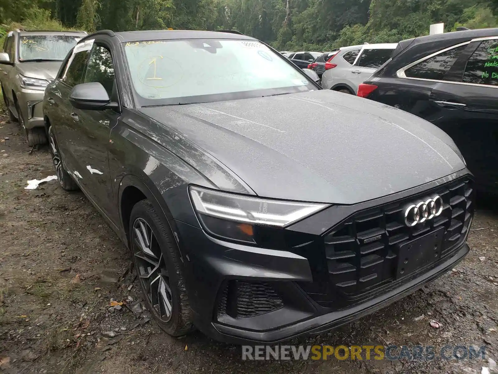 1 Photograph of a damaged car WA1EVAF12MD003701 AUDI Q8 2021